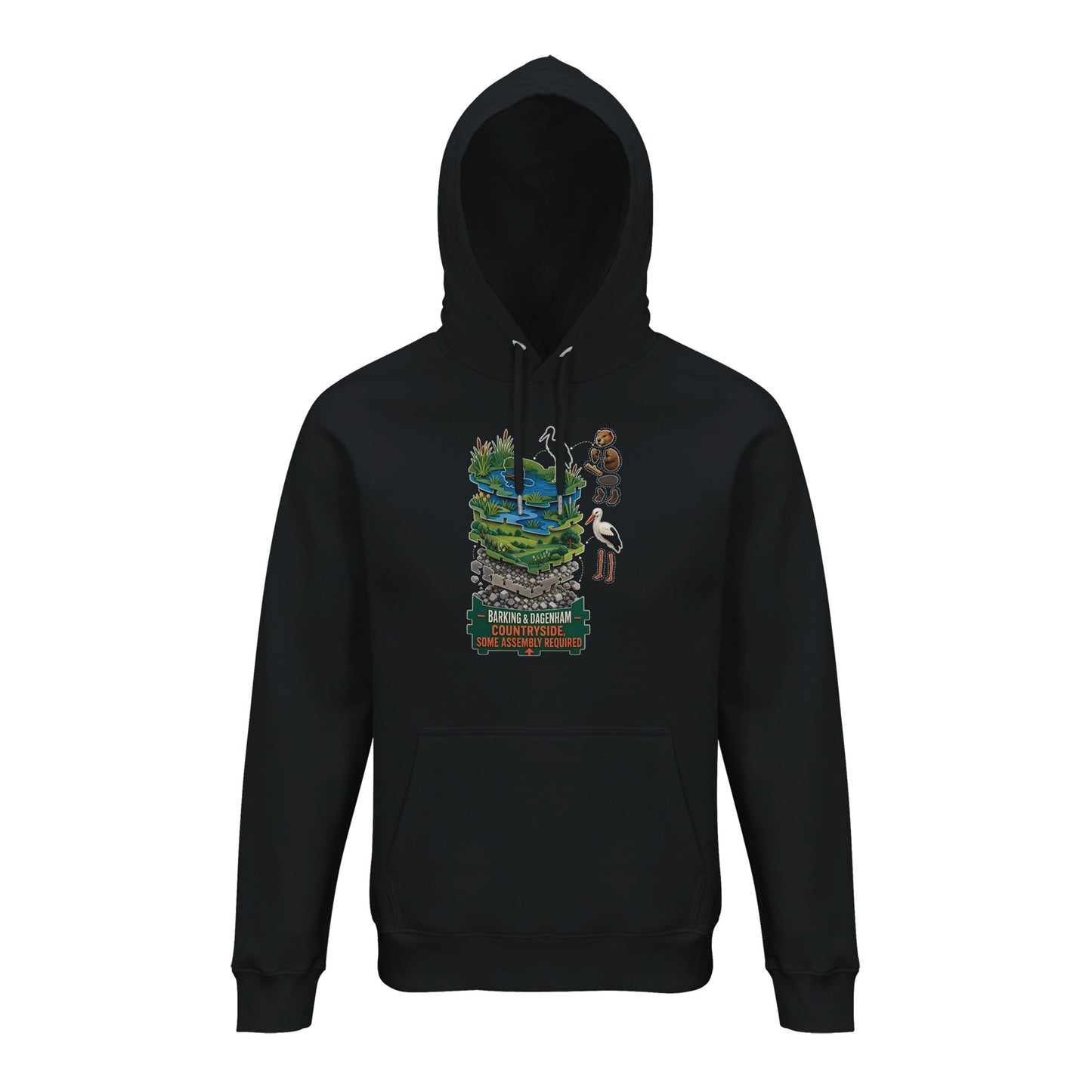 Barking & Dagenham Countryside Hoodie — product view 6