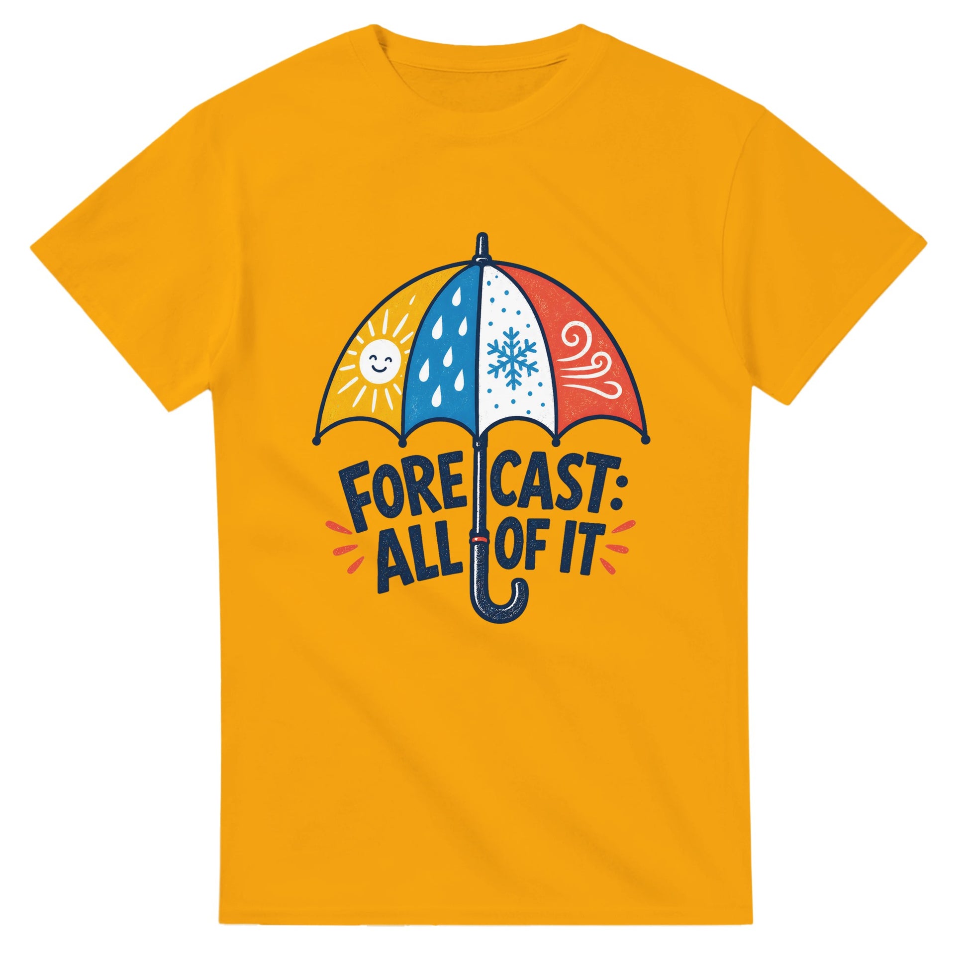 Forecast: All of It British Weather Graphic T-shirt — product view 14