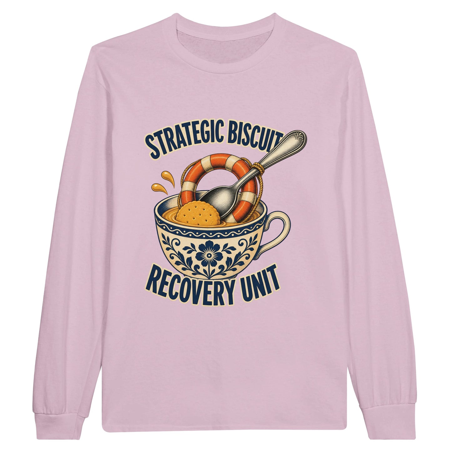 Strategic Biscuit Recovery Unit Long-Sleeve T-shirt — product view 6