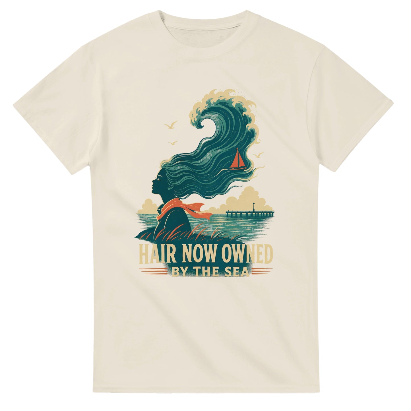 Hair Now Owned by the Sea T-shirt — product view 8