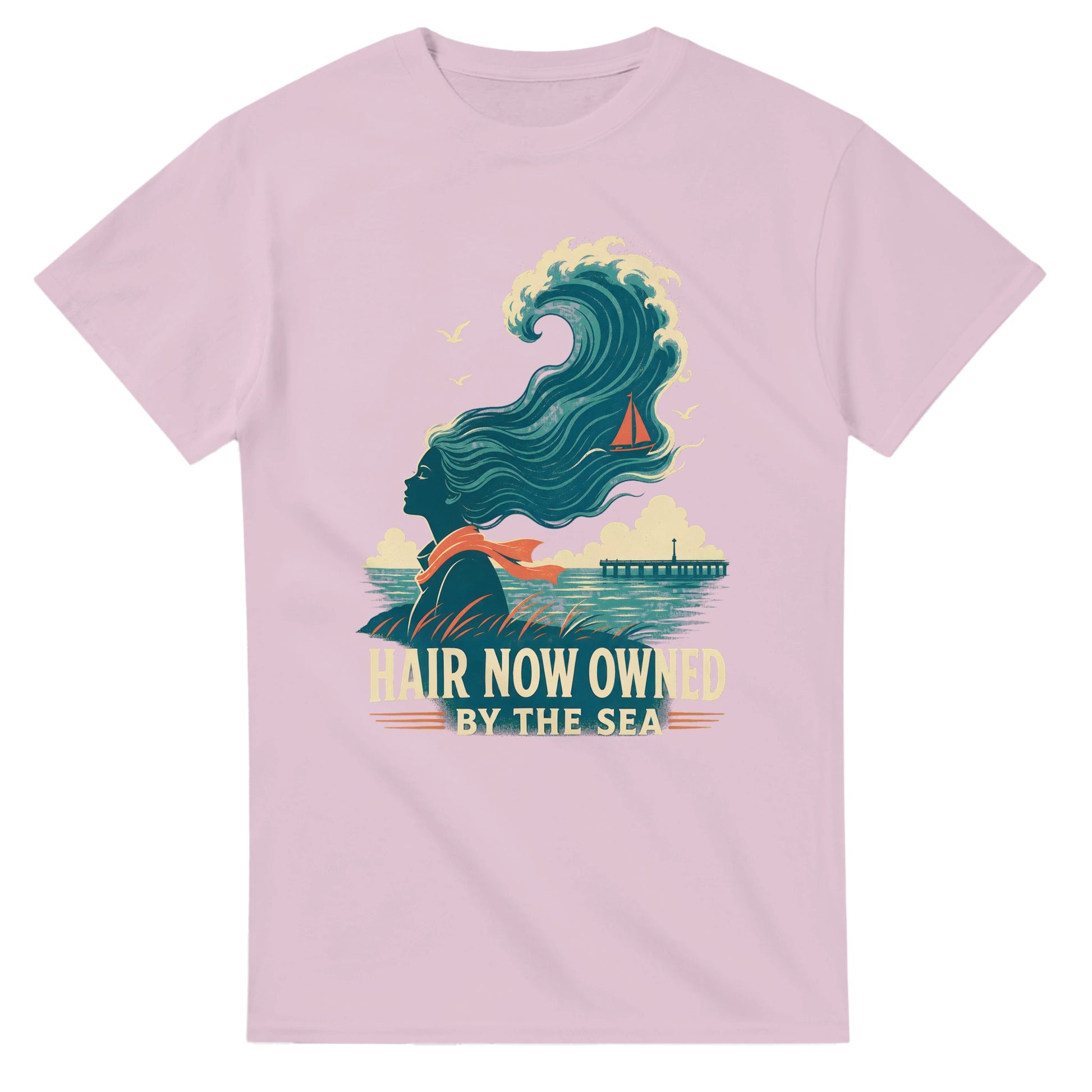 Hair Now Owned by the Sea T-shirt — product view 4
