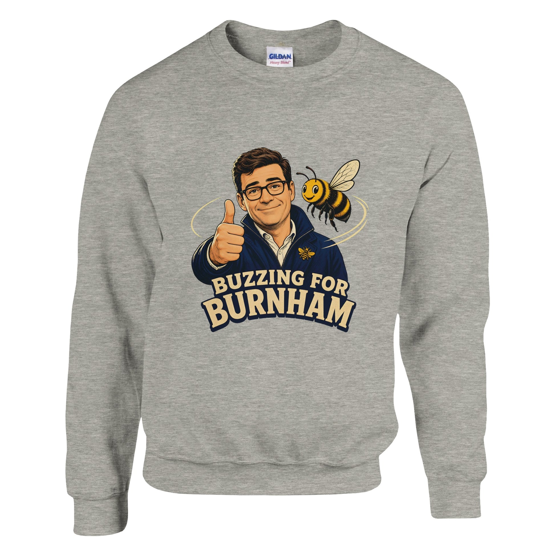 Buzzing for Burnham Sweatshirt — product view 4