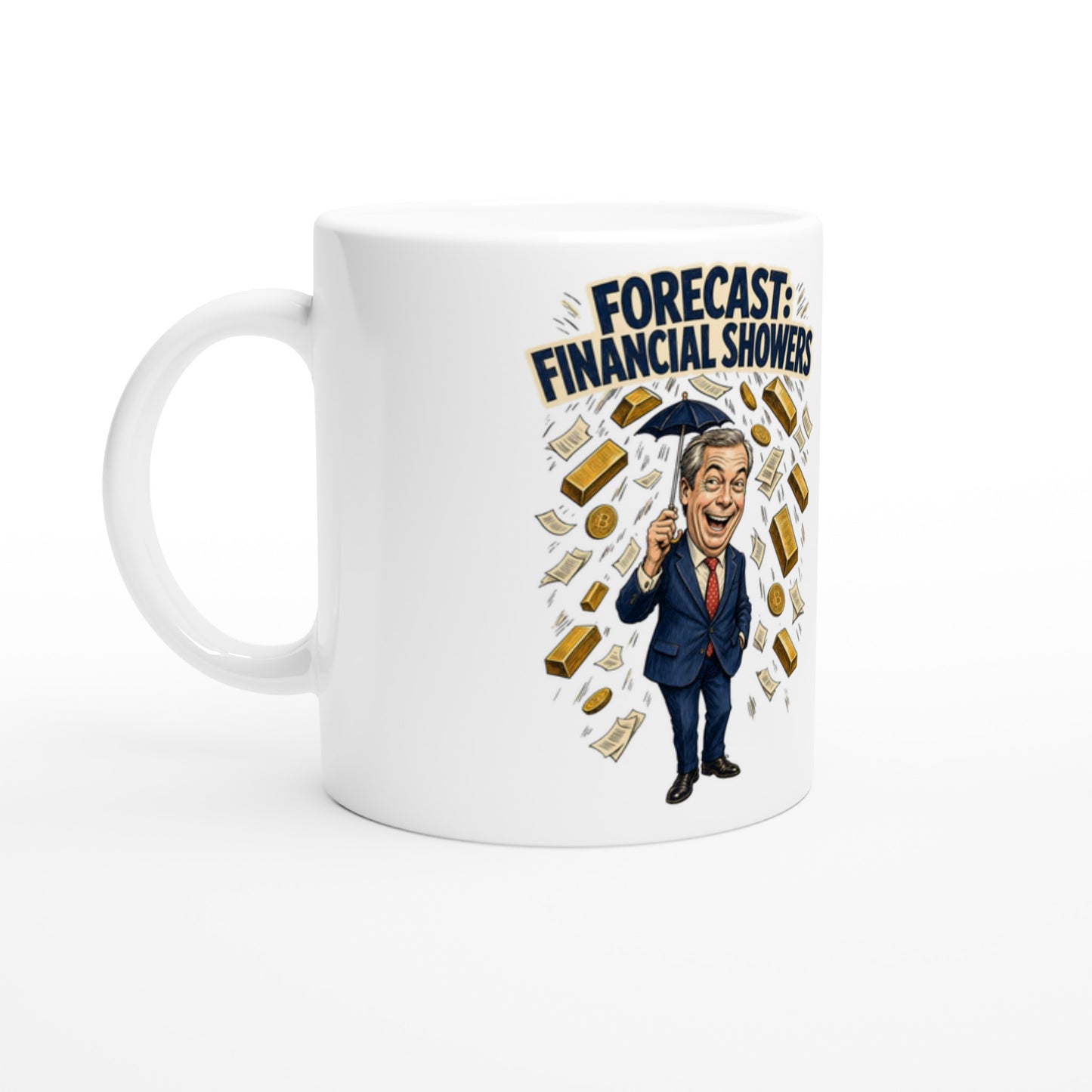 Forecast: Financial Showers Mug — product view 1