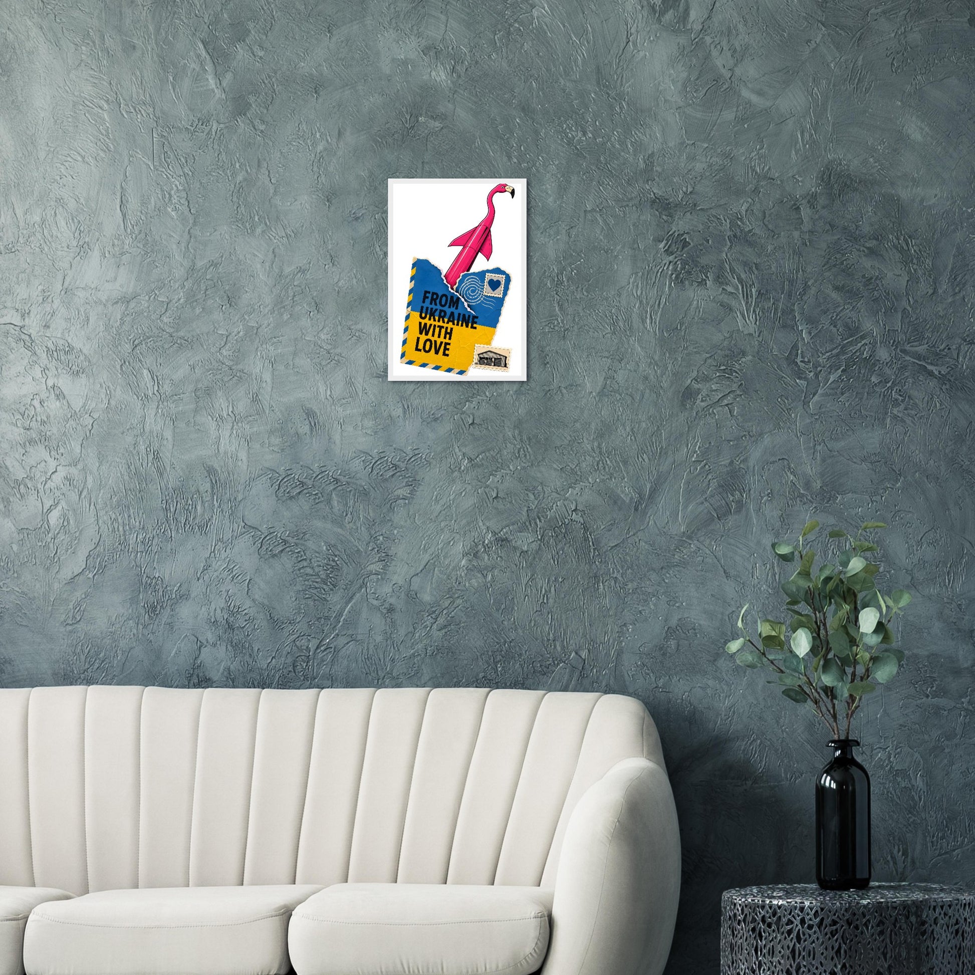 From Ukraine With Love Framed Wall Art — product view 12