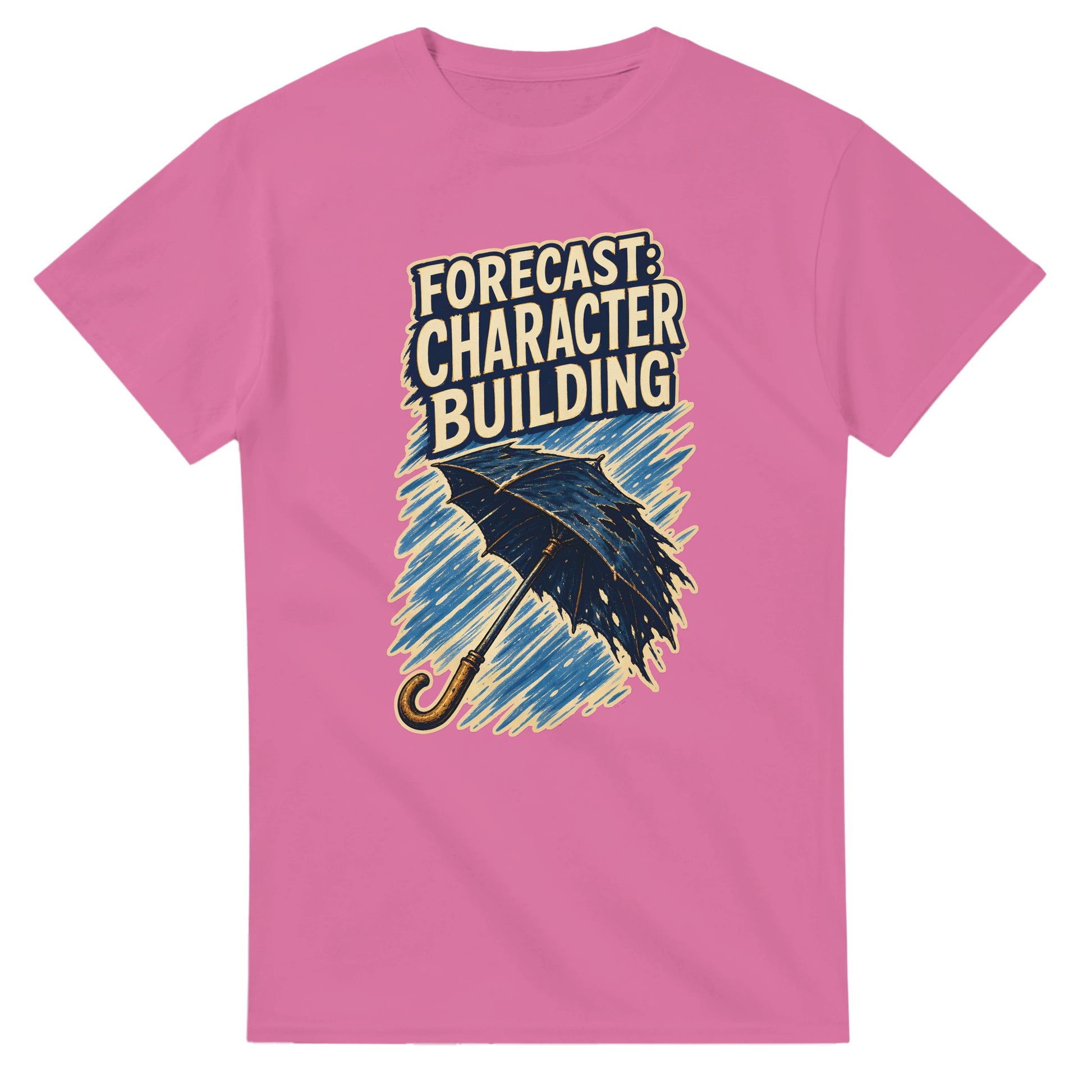 Forecast: Character Building – British Weather T-Shirt & Print — product view 4