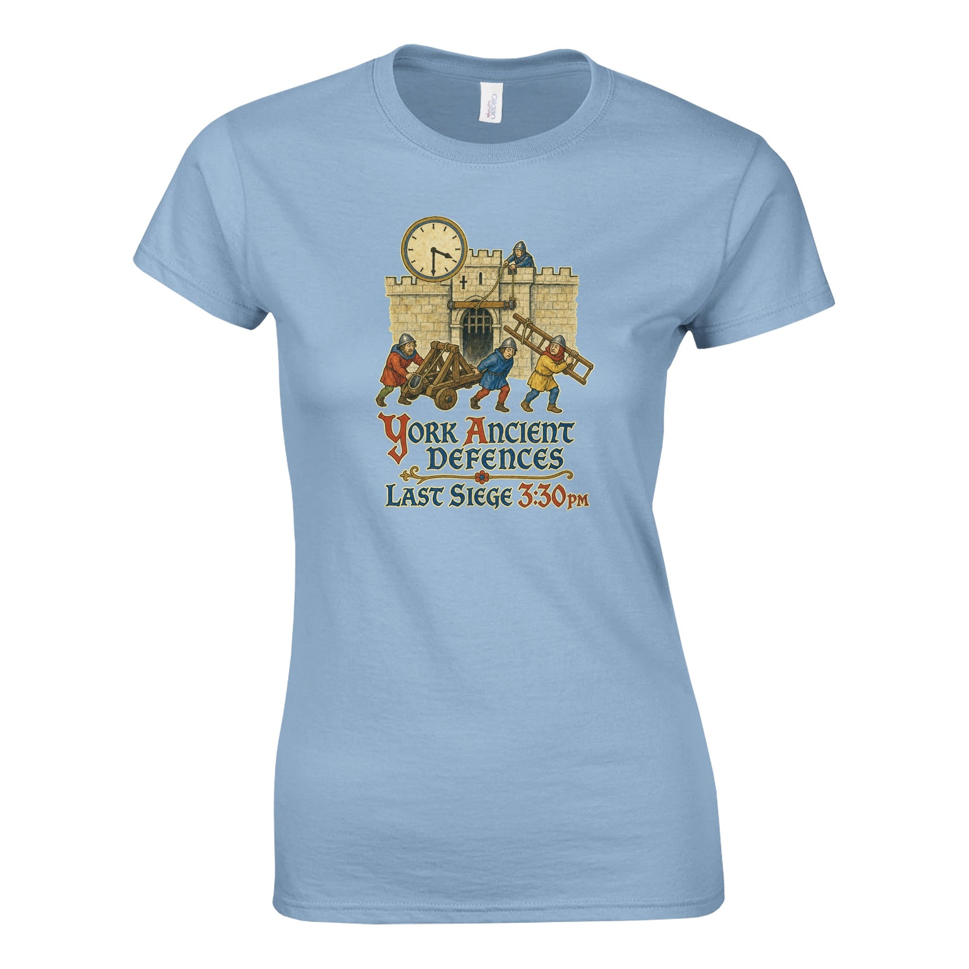 York Ancient Defences – Last Siege 3:30pm Women's T-shirt — product view 4