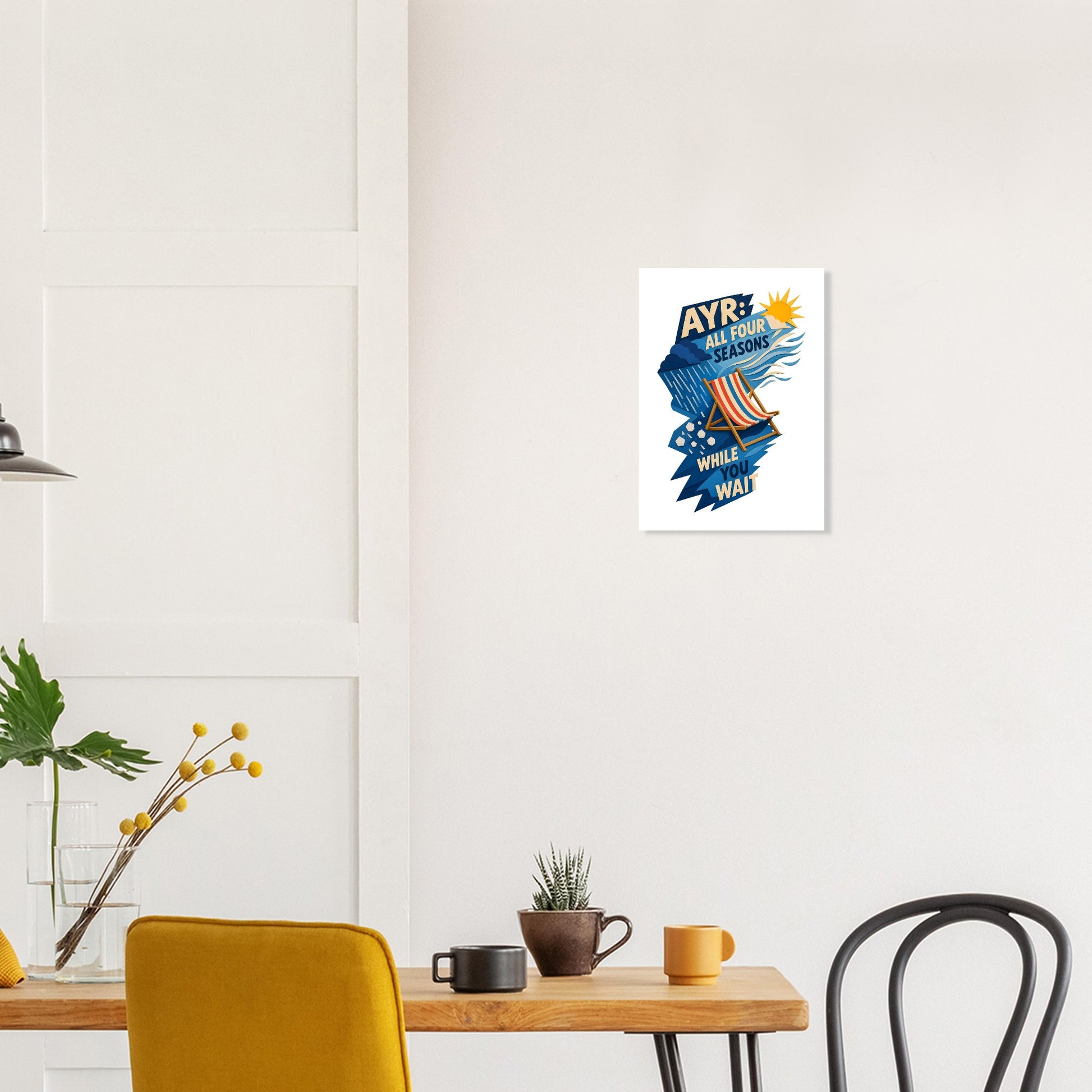 Ayr: All Four Seasons While You Wait Poster — product view 10