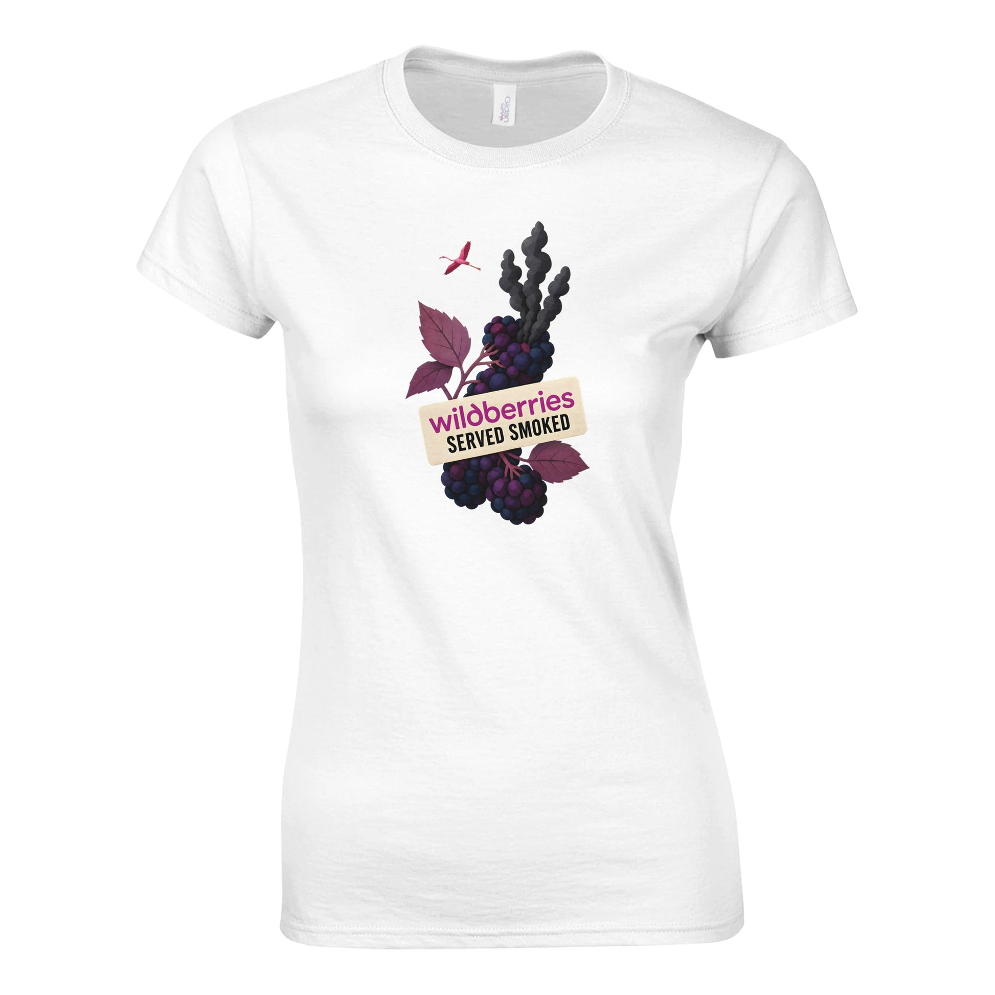 Wildberries, Served Smoked Women's T-shirt — product view 1