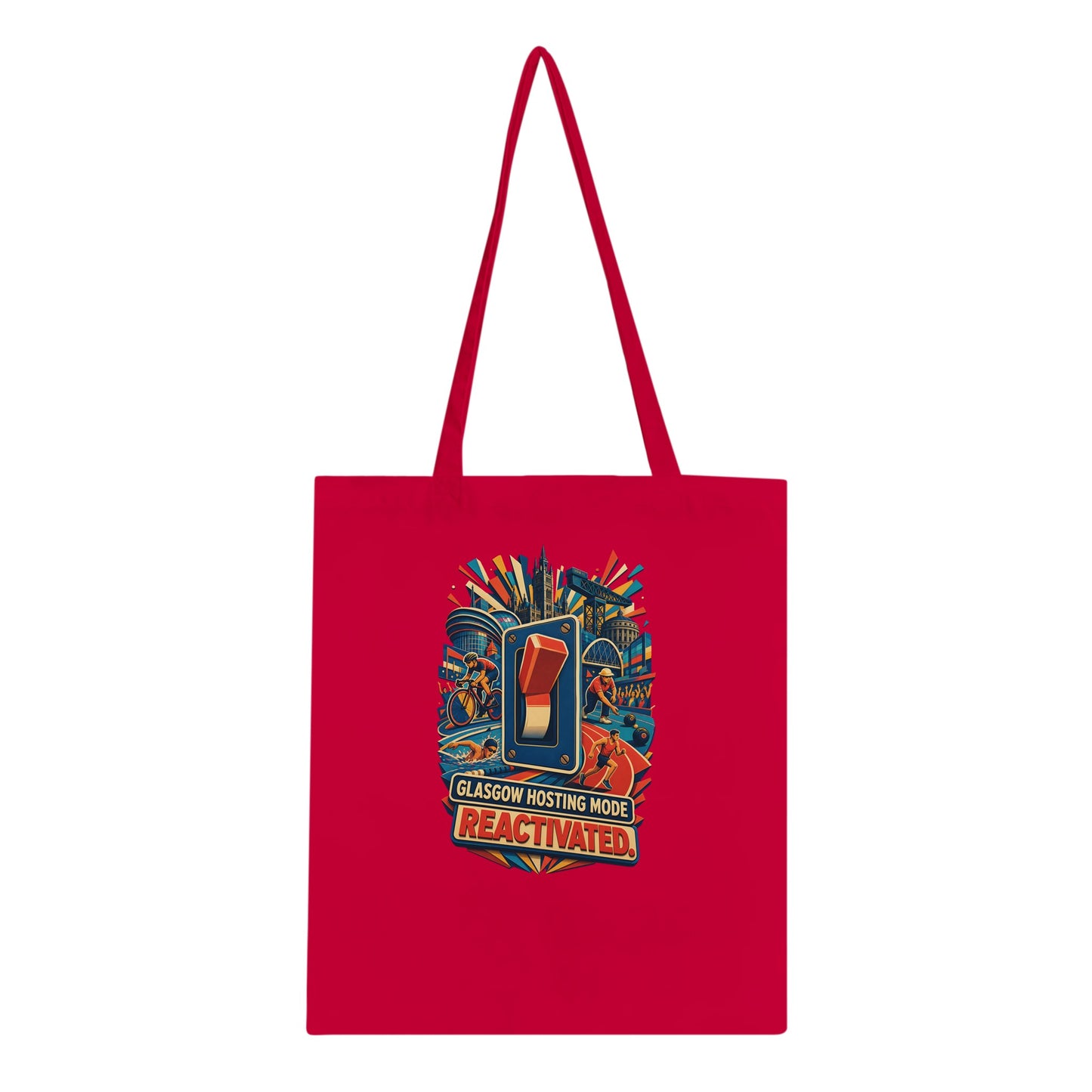 Glasgow Hosting Mode — Reactivated Tote Bag — product view 4