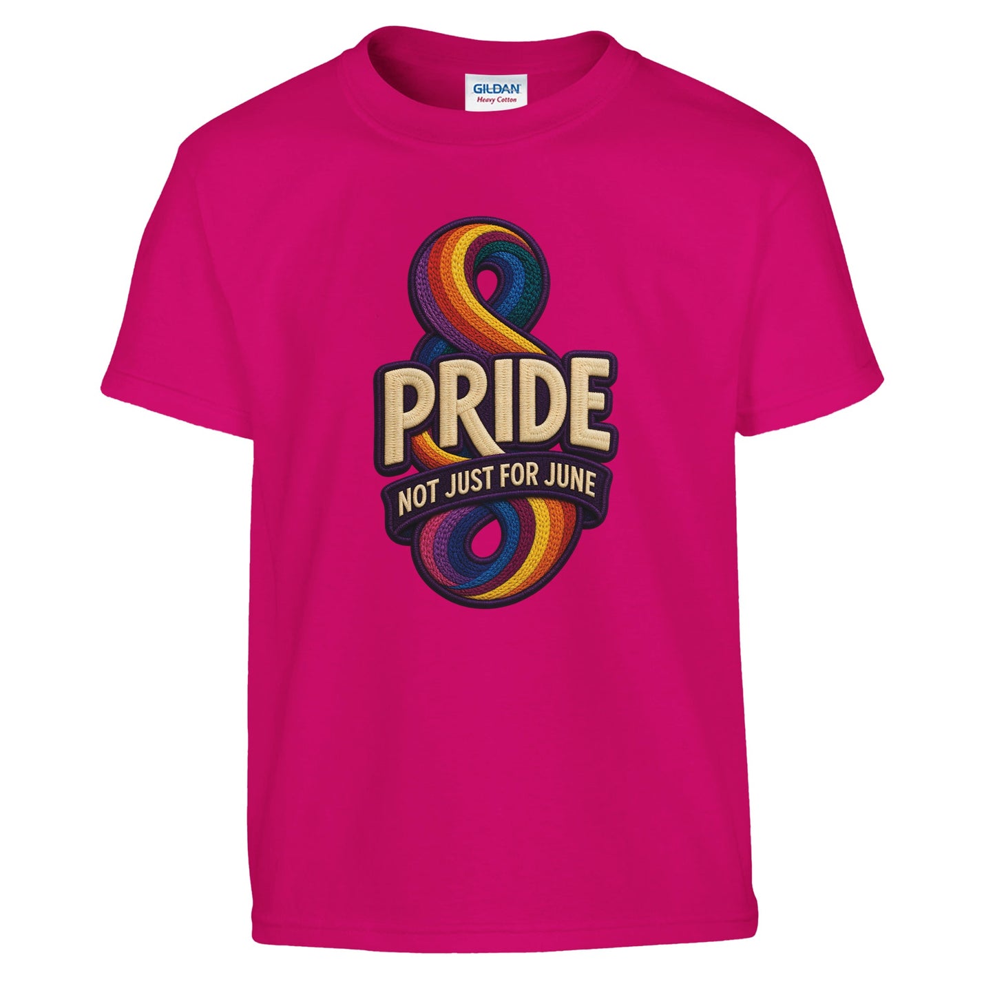 Pride: Not Just for June Kids' T-shirt — product view 11