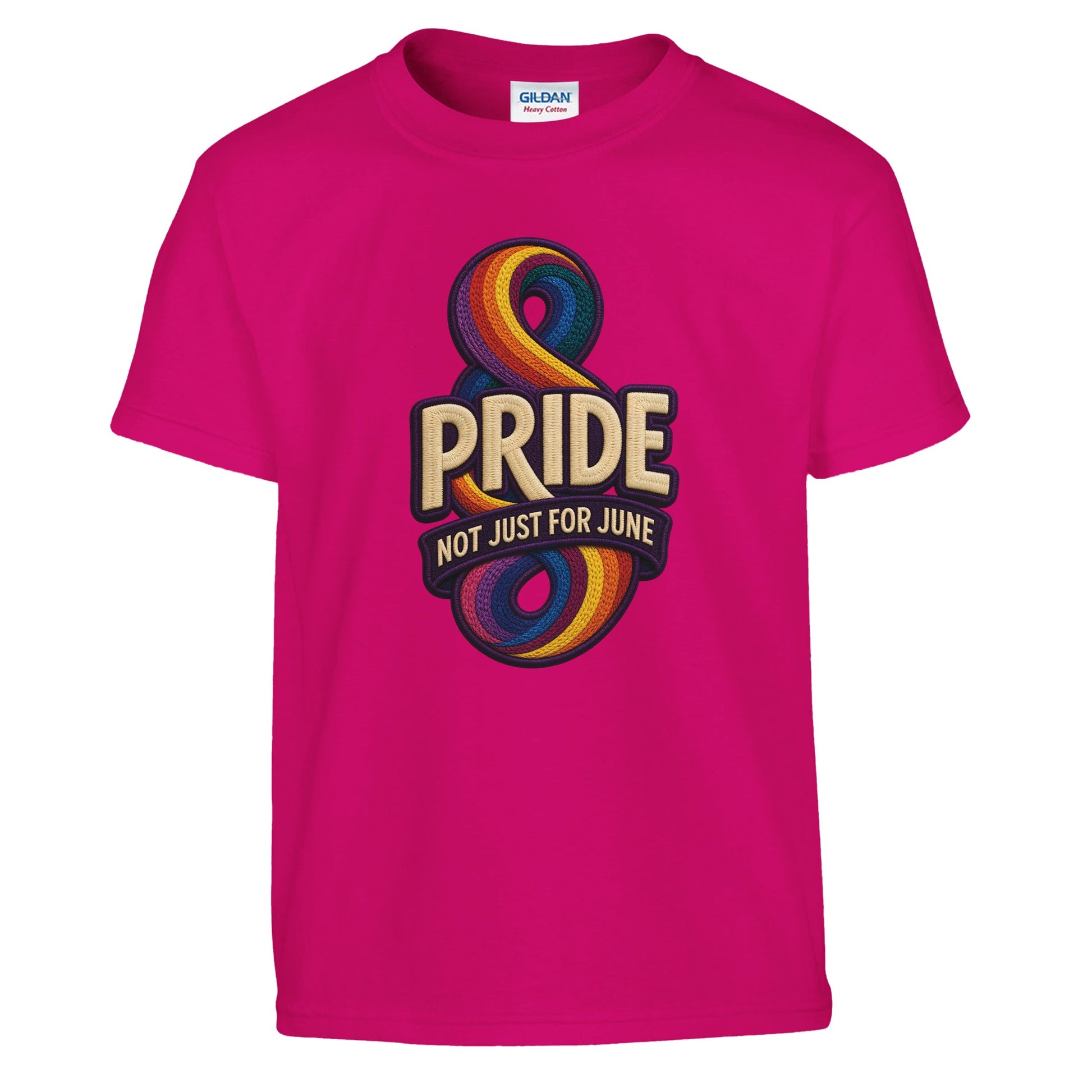 Pride: Not Just for June Kids' T-shirt — product view 11
