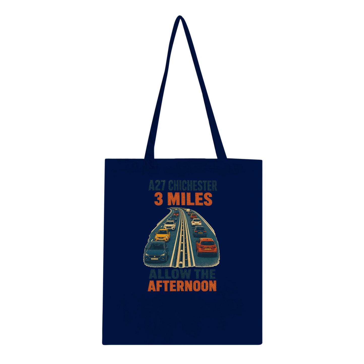 A27 Chichester – 3 Miles, Allow the Afternoon Tote Bag — product view 2
