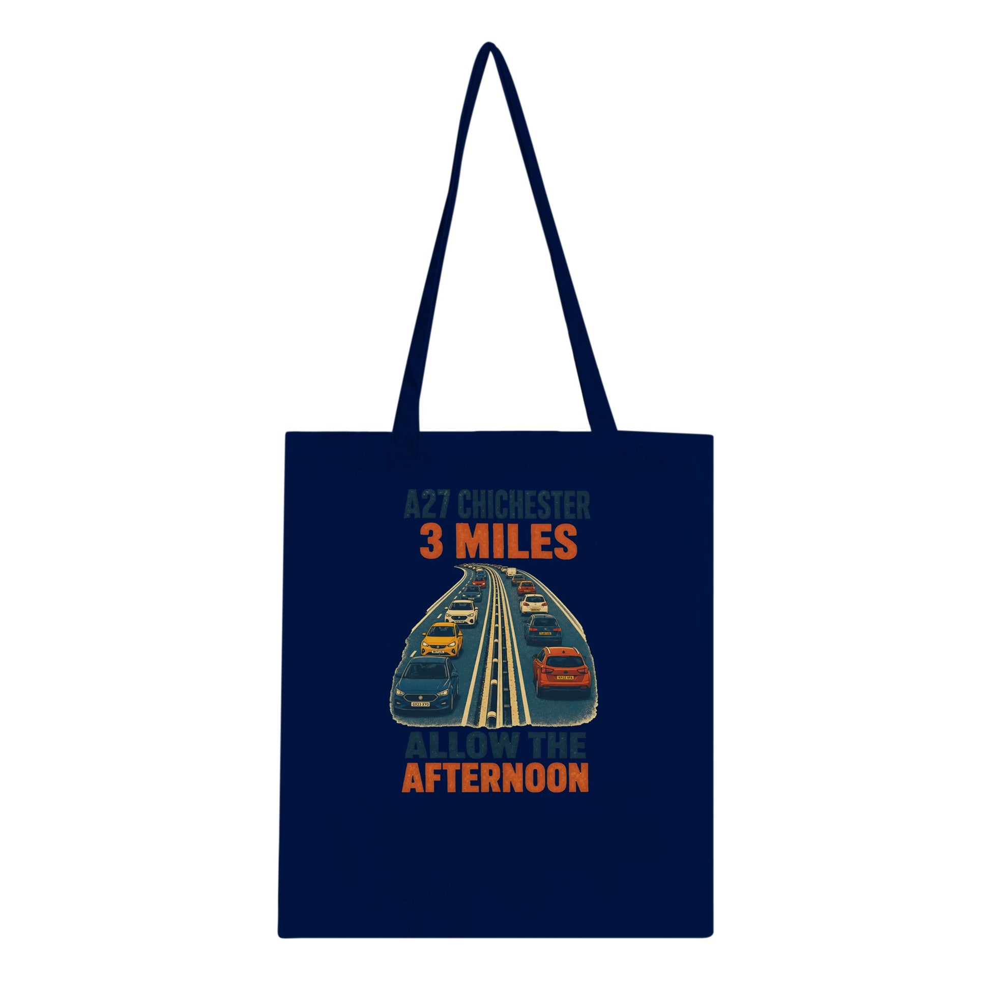 A27 Chichester – 3 Miles, Allow the Afternoon Tote Bag — product view 3