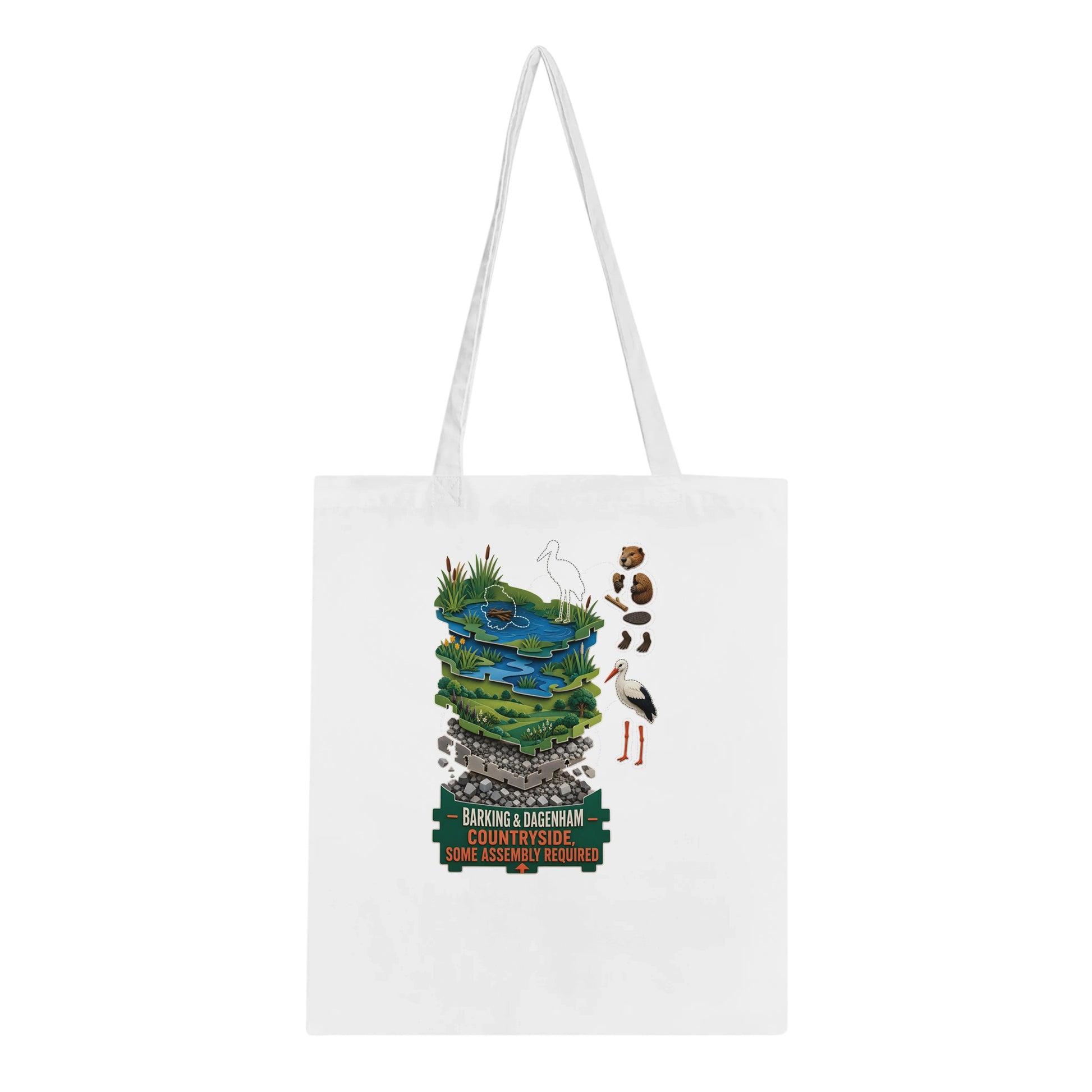 Barking & Dagenham Countryside Tote Bag — product view 1