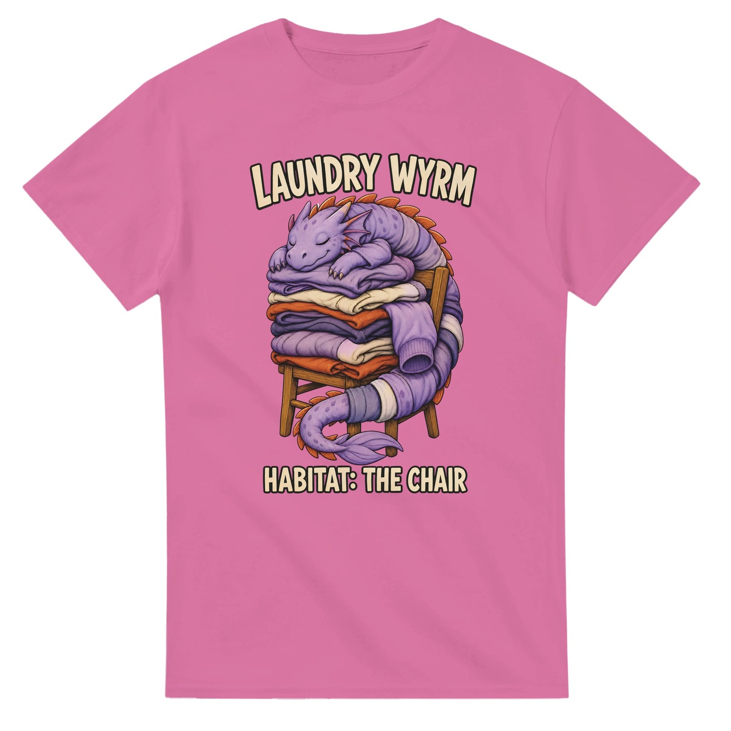 Laundry Wyrm – Habitat: The Chair T-shirt — product view 4