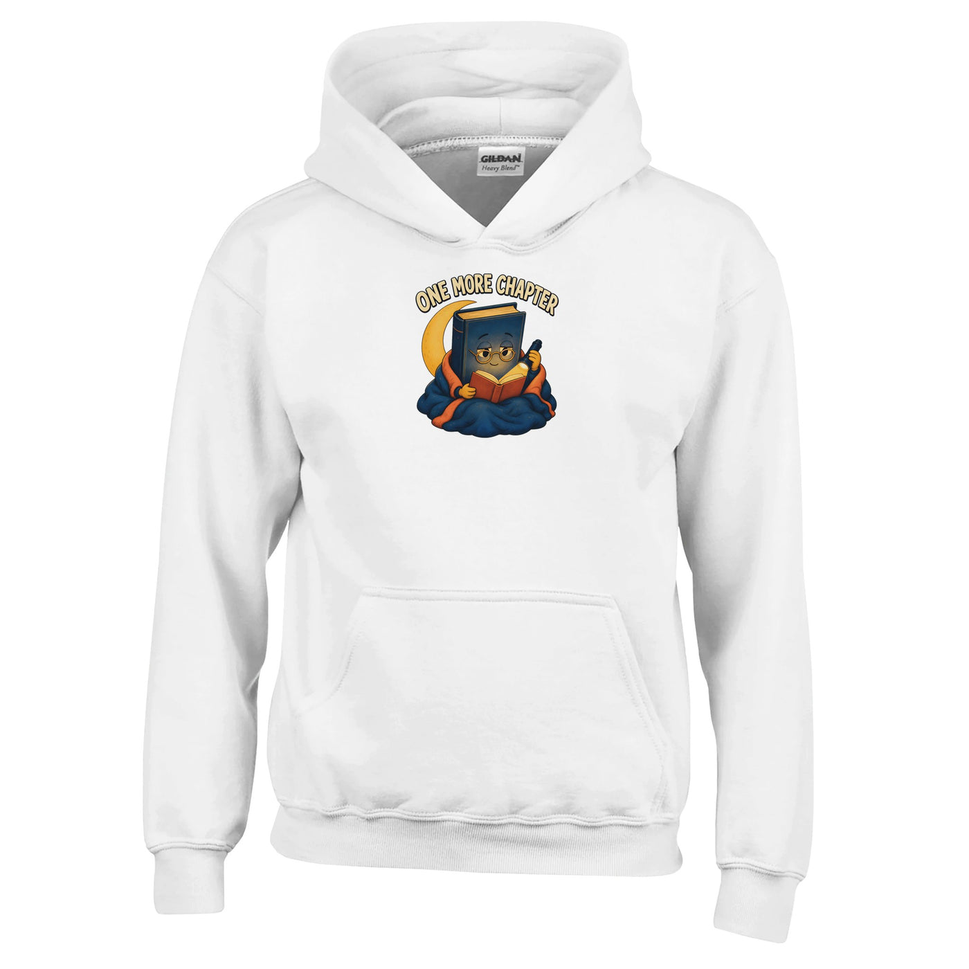 One More Chapter Reader Graphic Kids' Hoodie