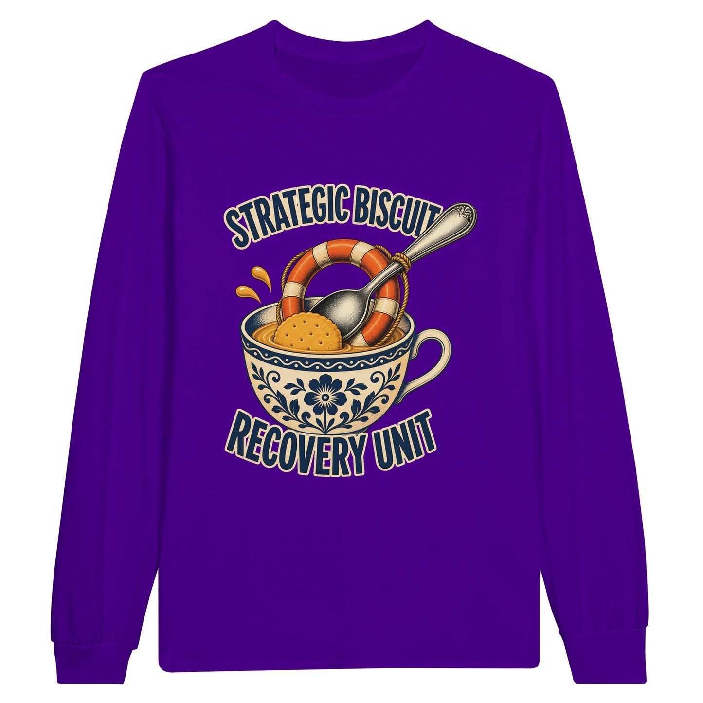 Strategic Biscuit Recovery Unit Long-Sleeve T-shirt — product view 13