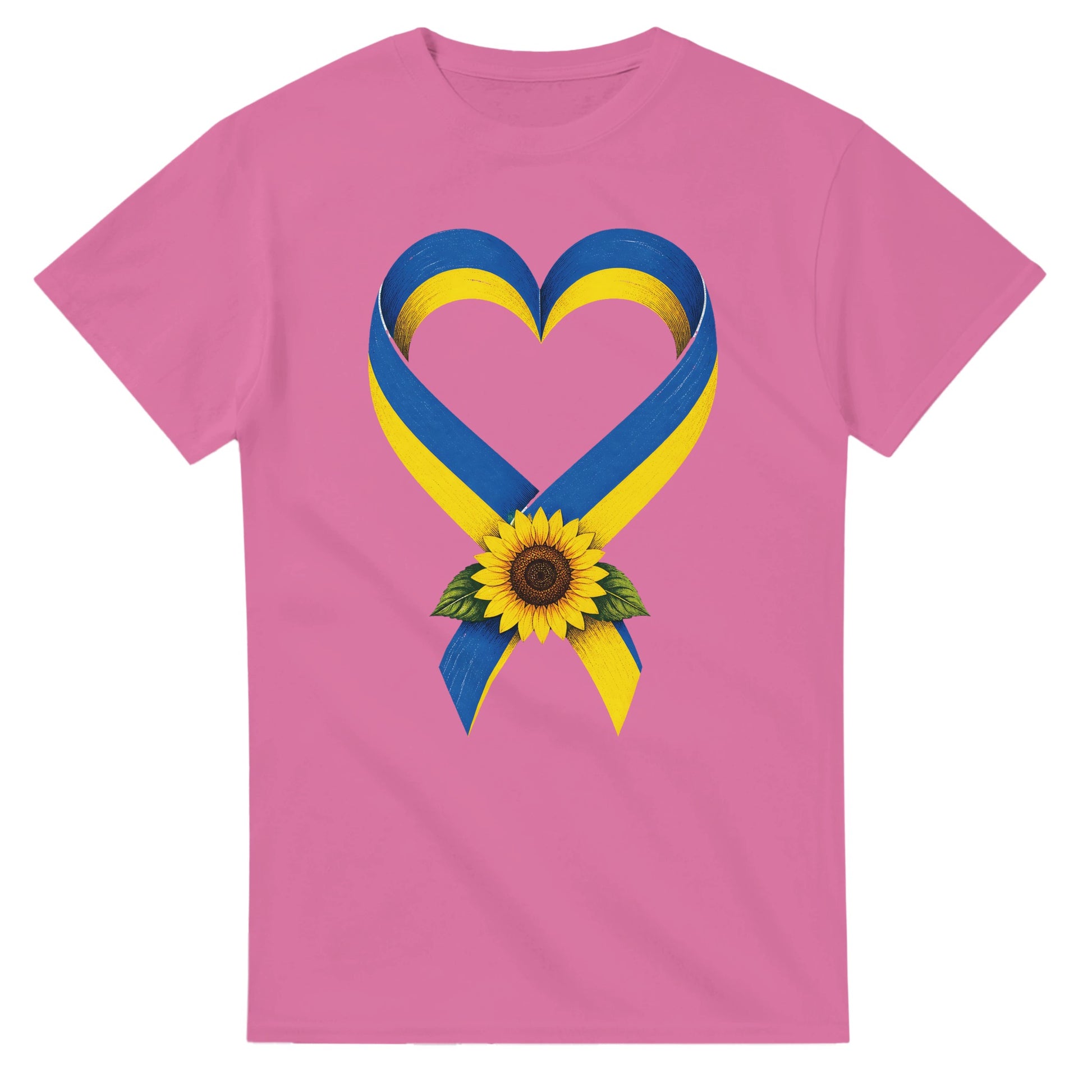 Ukraine Solidarity Ribbon T-shirt — product view 4