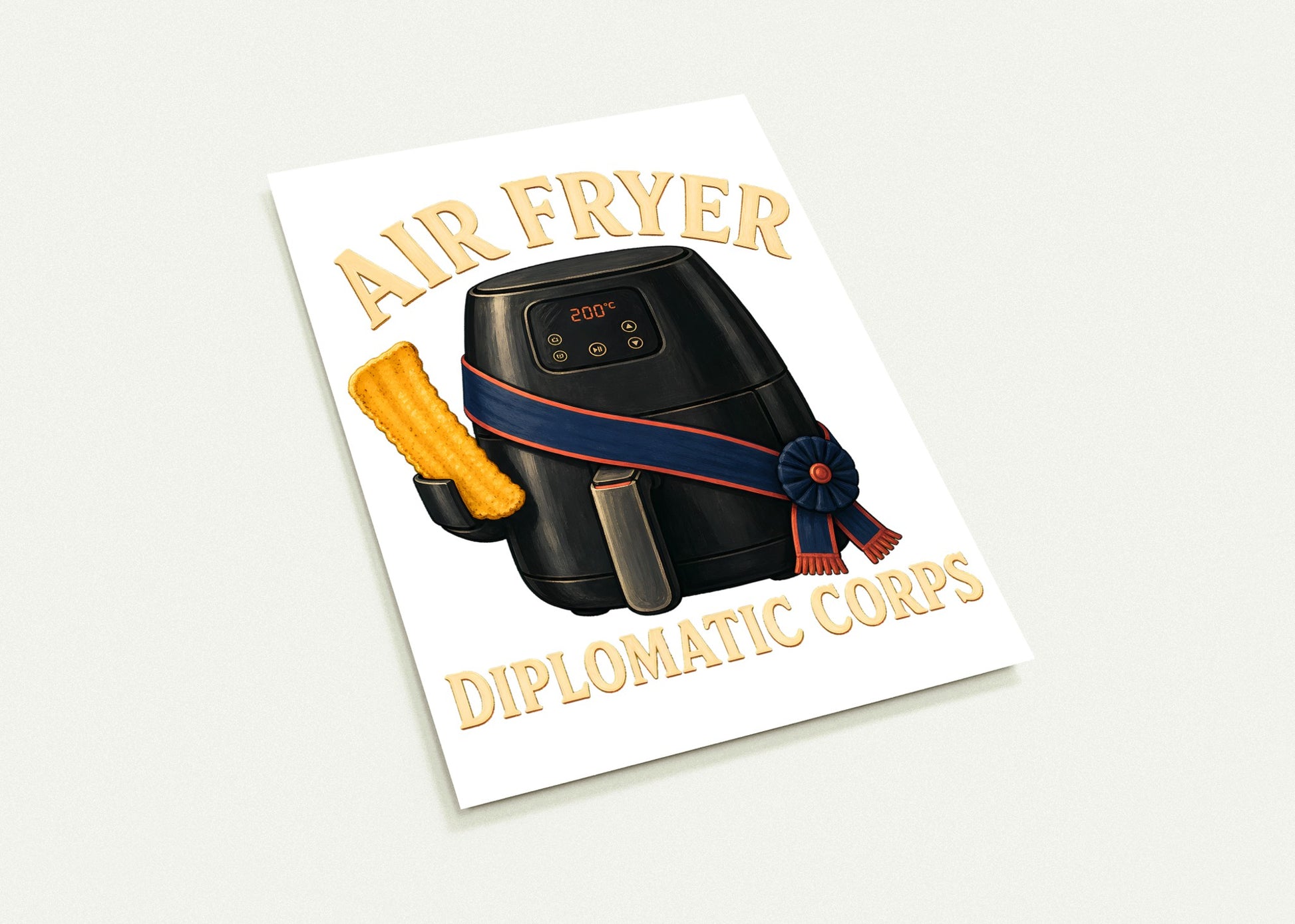 Air Fryer Diplomatic Corps Postcard Pack — product view 3