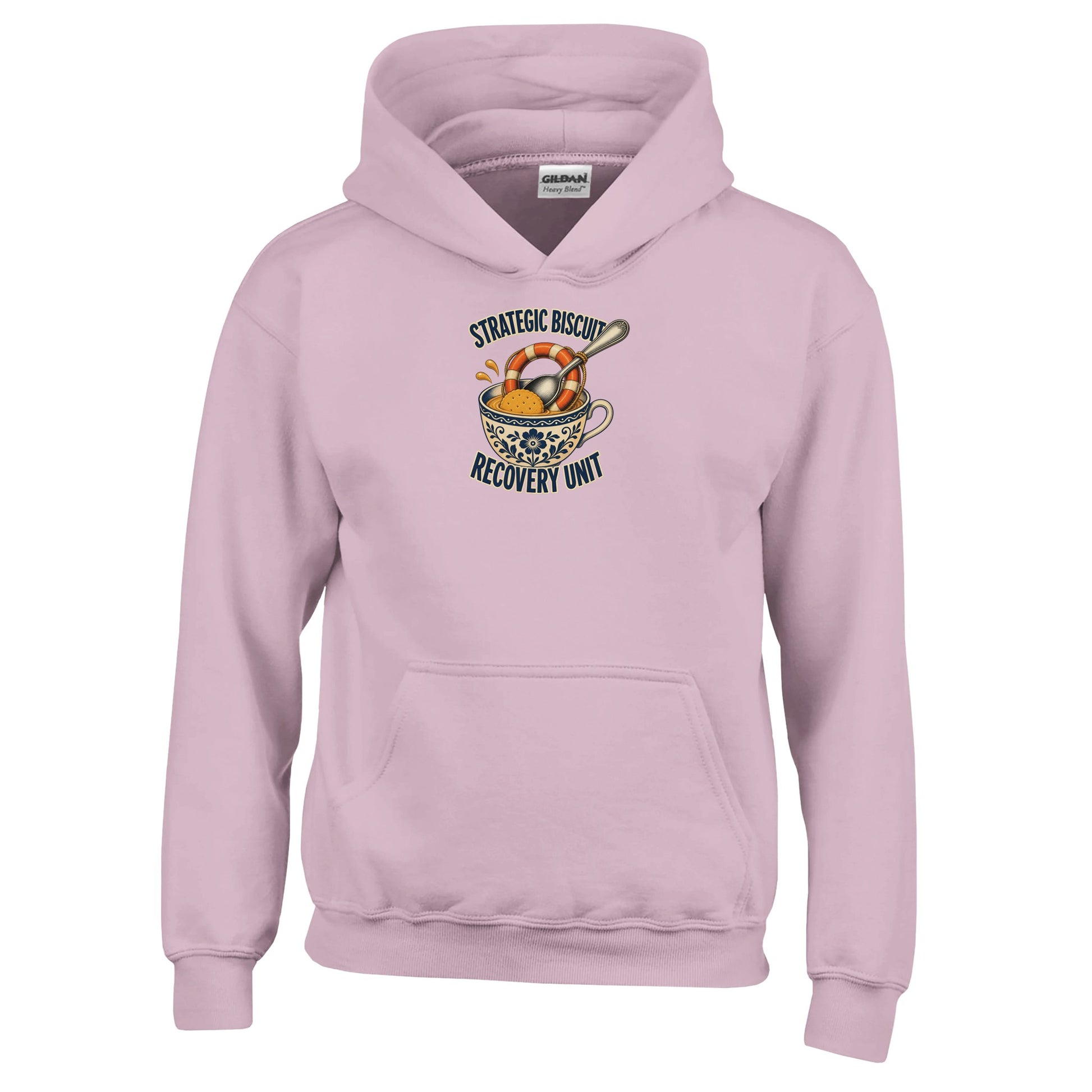 Strategic Biscuit Recovery Unit Kids' Hoodie — product view 5