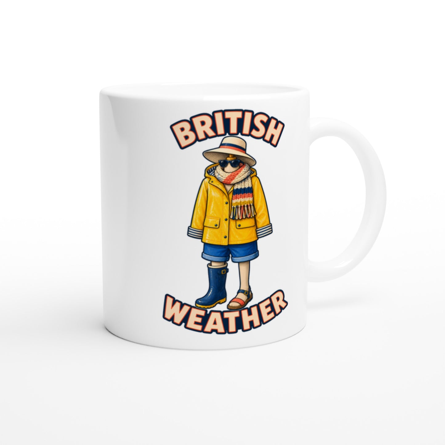 British Weather All-Weather Outfit Mug — product view 2
