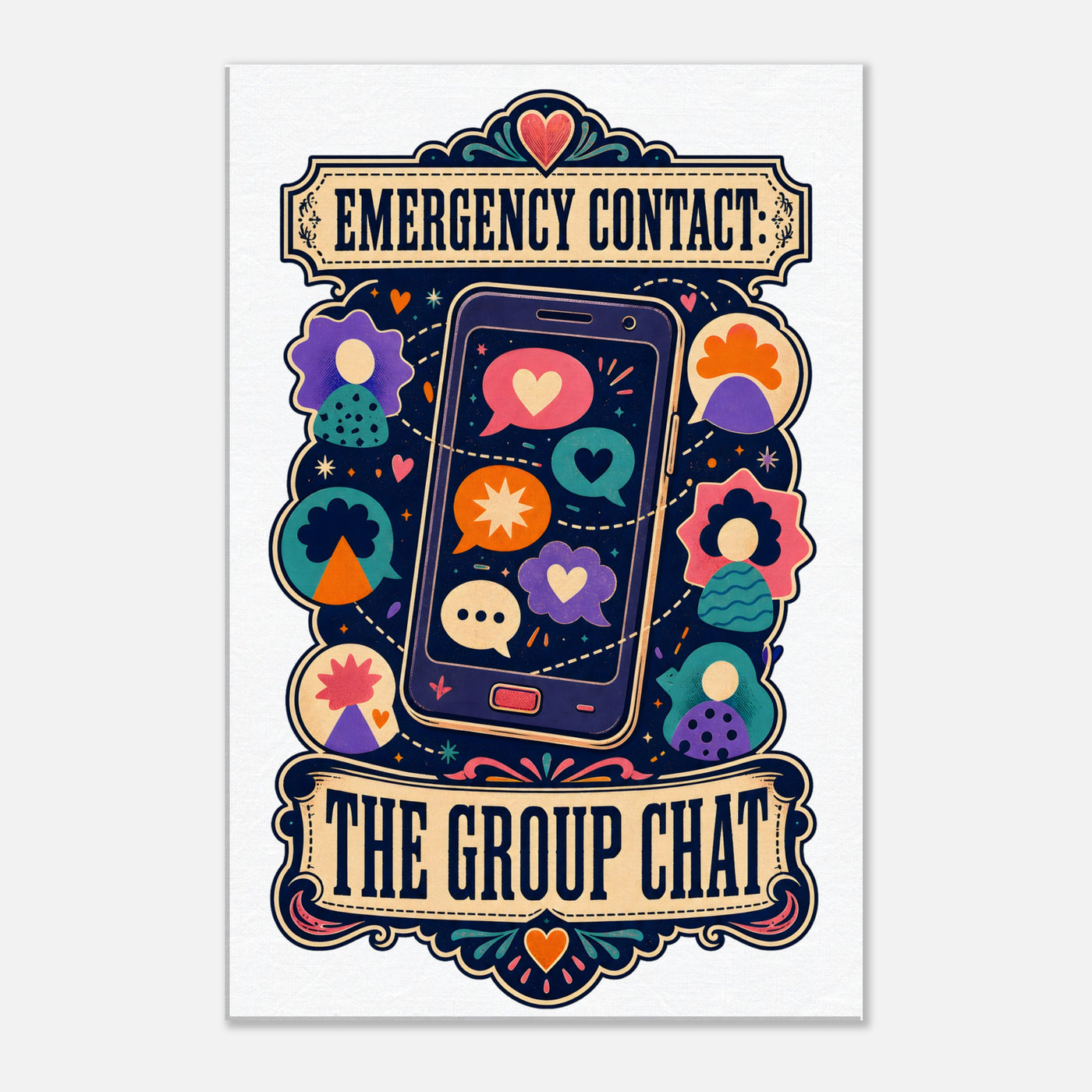 Emergency Contact — The Group Chat Canvas