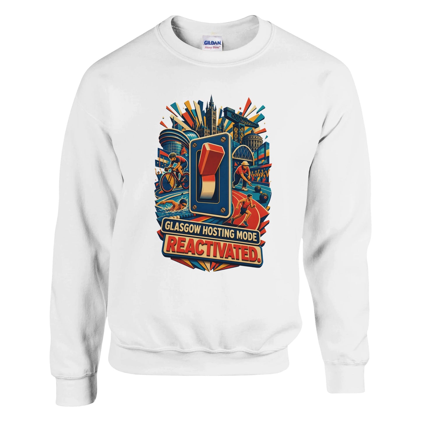 Glasgow Hosting Mode — Reactivated Sweatshirt — product view 1