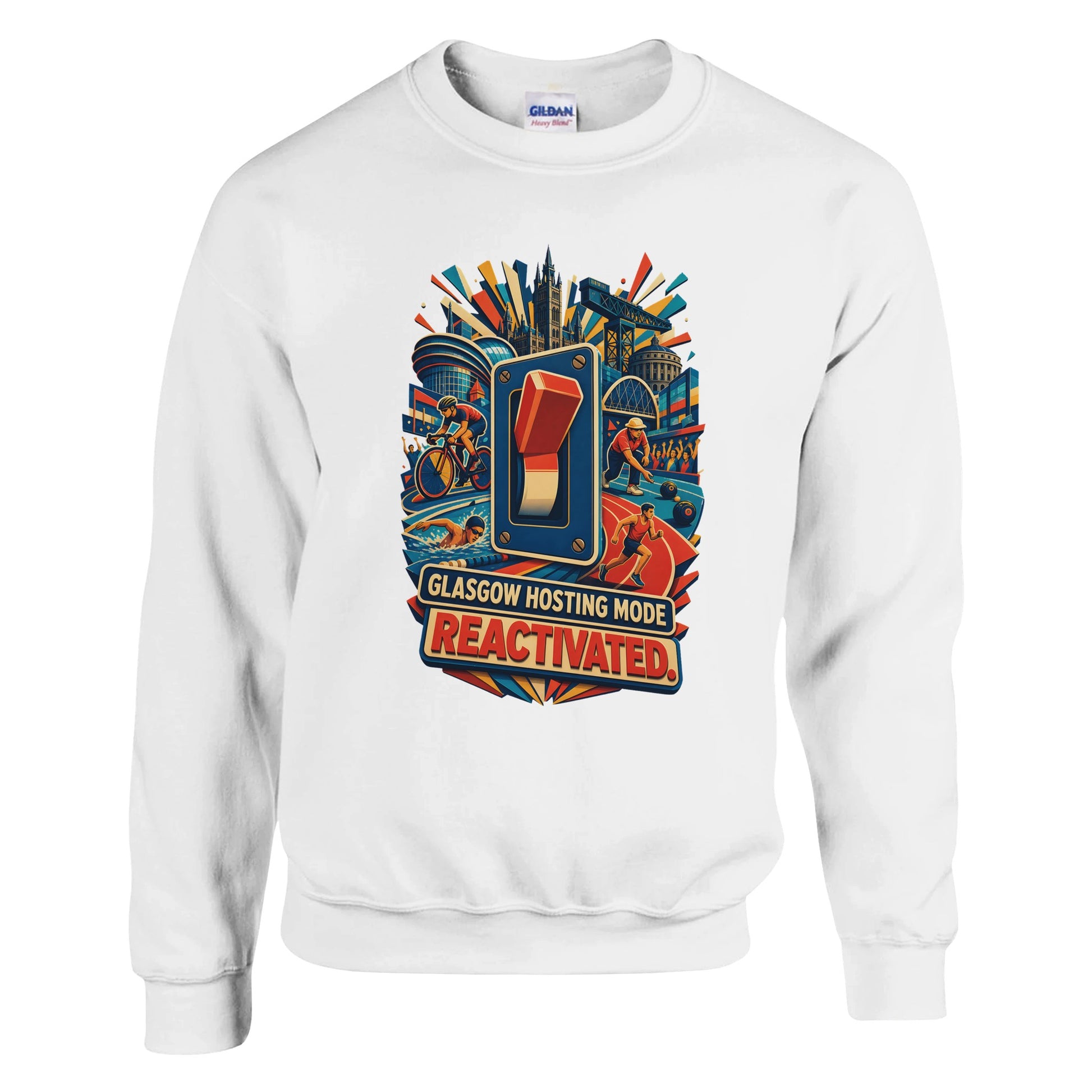 Glasgow Hosting Mode — Reactivated Sweatshirt — product view 1
