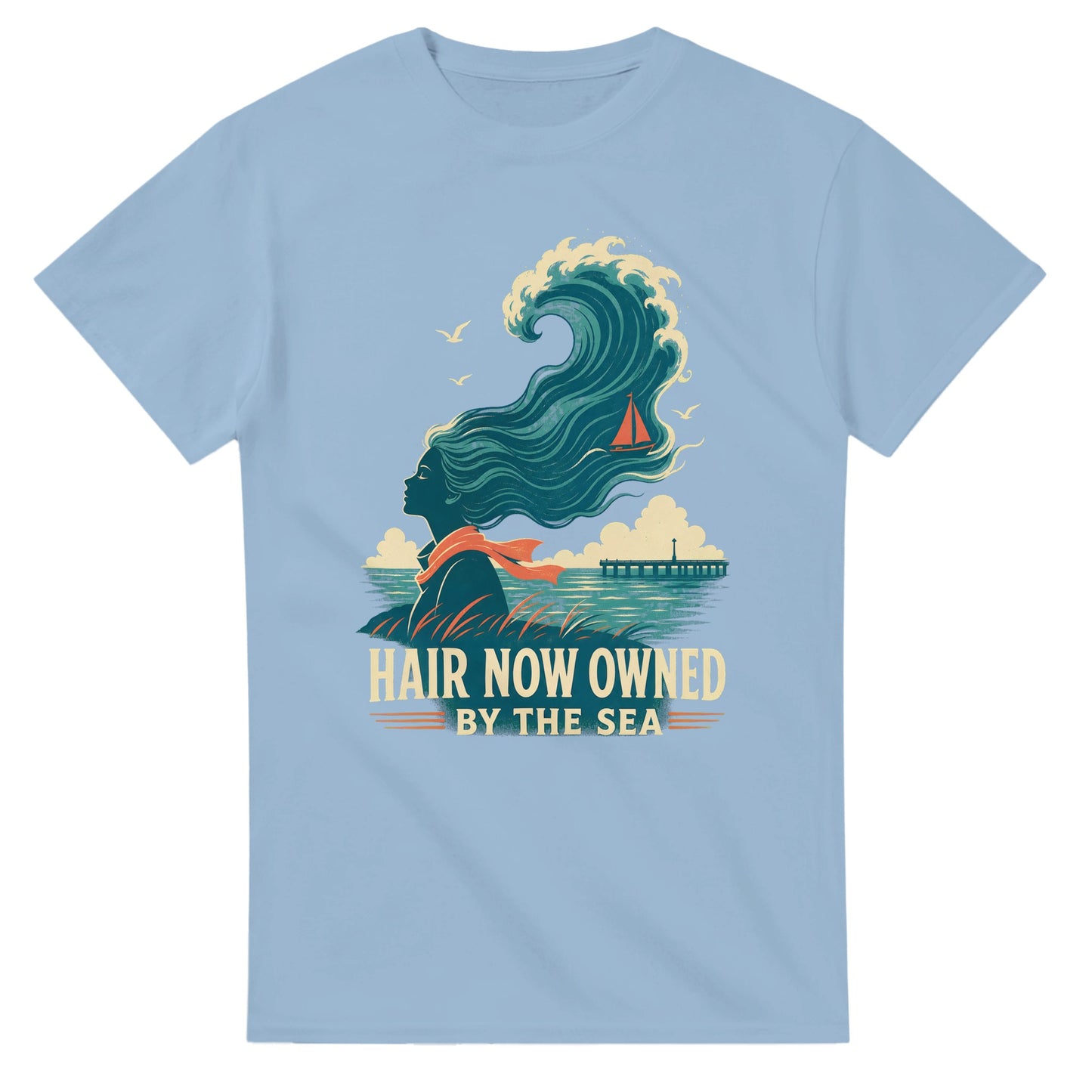Hair Now Owned by the Sea T-shirt — product view 15
