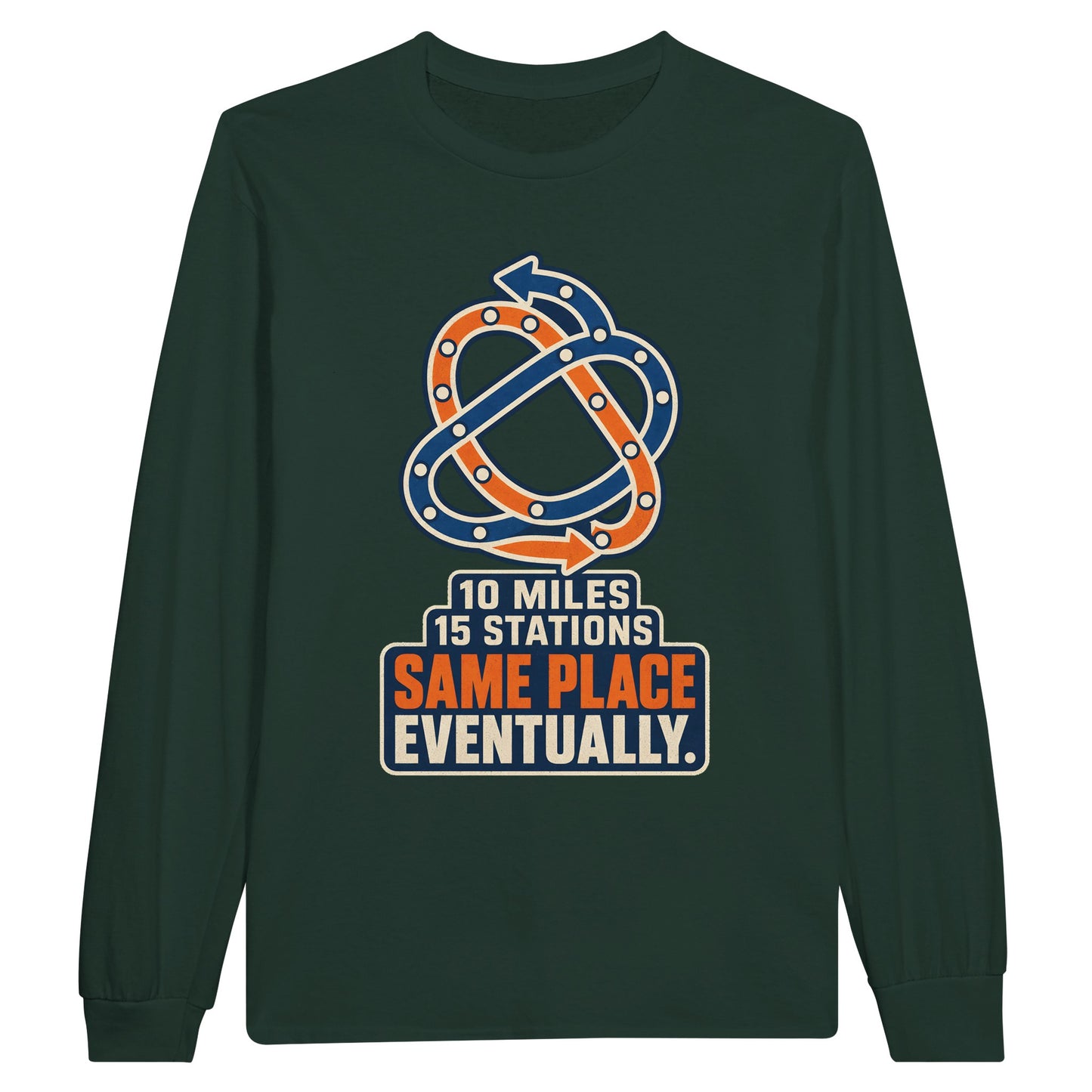 Glasgow Same Place Eventually Long-Sleeve T-shirt — product view 5