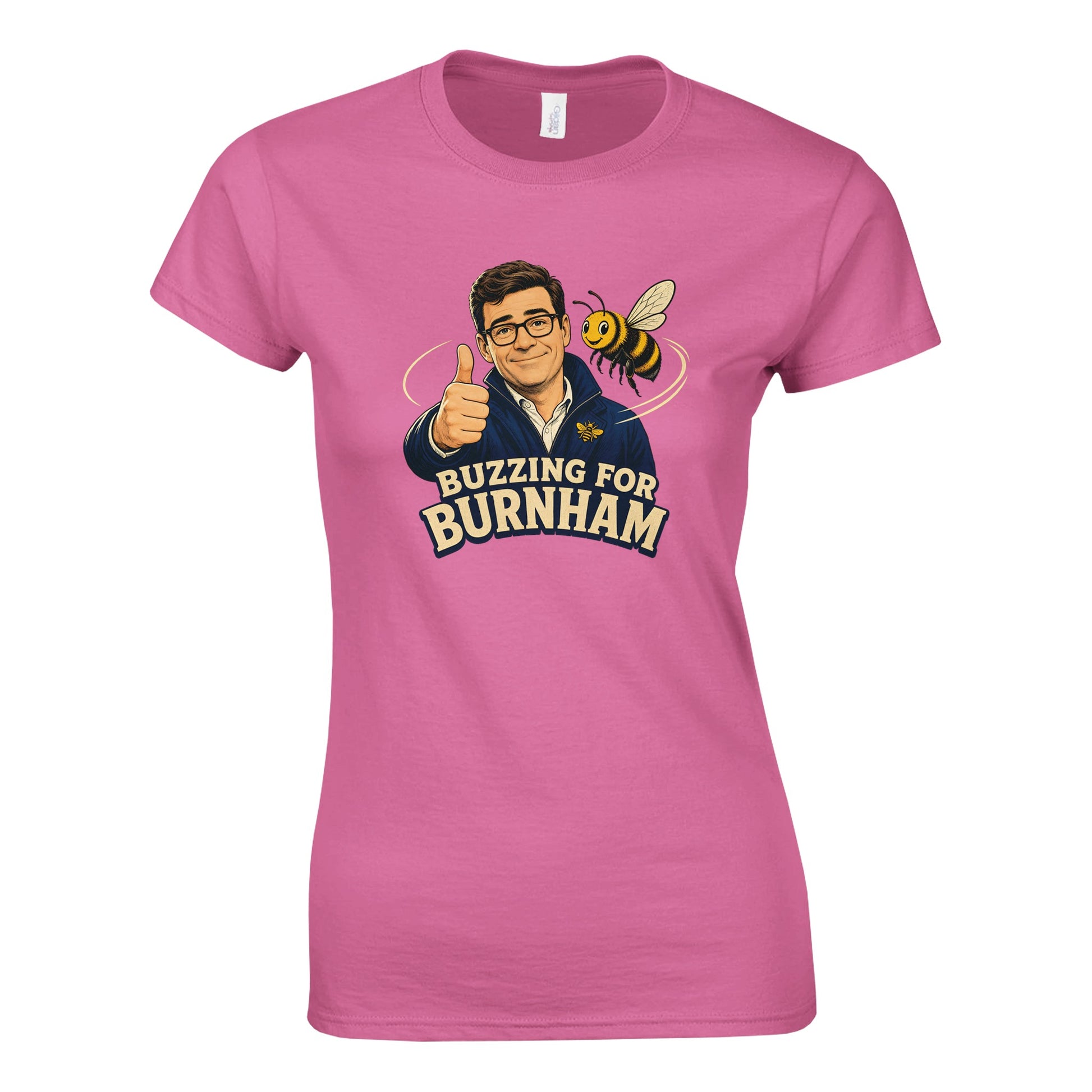 Buzzing for Burnham Women's T-shirt — product view 3