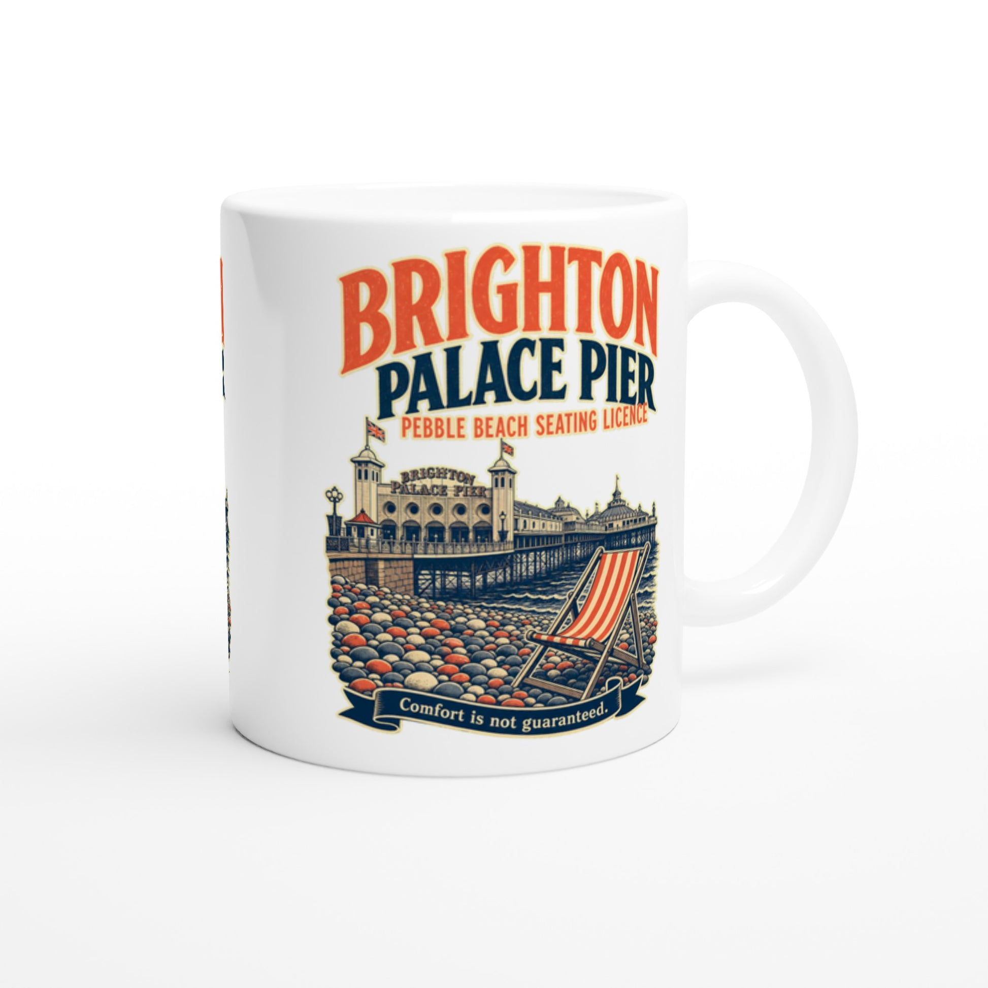 Brighton Pebble Beach Seating Licence Mug — product view 2