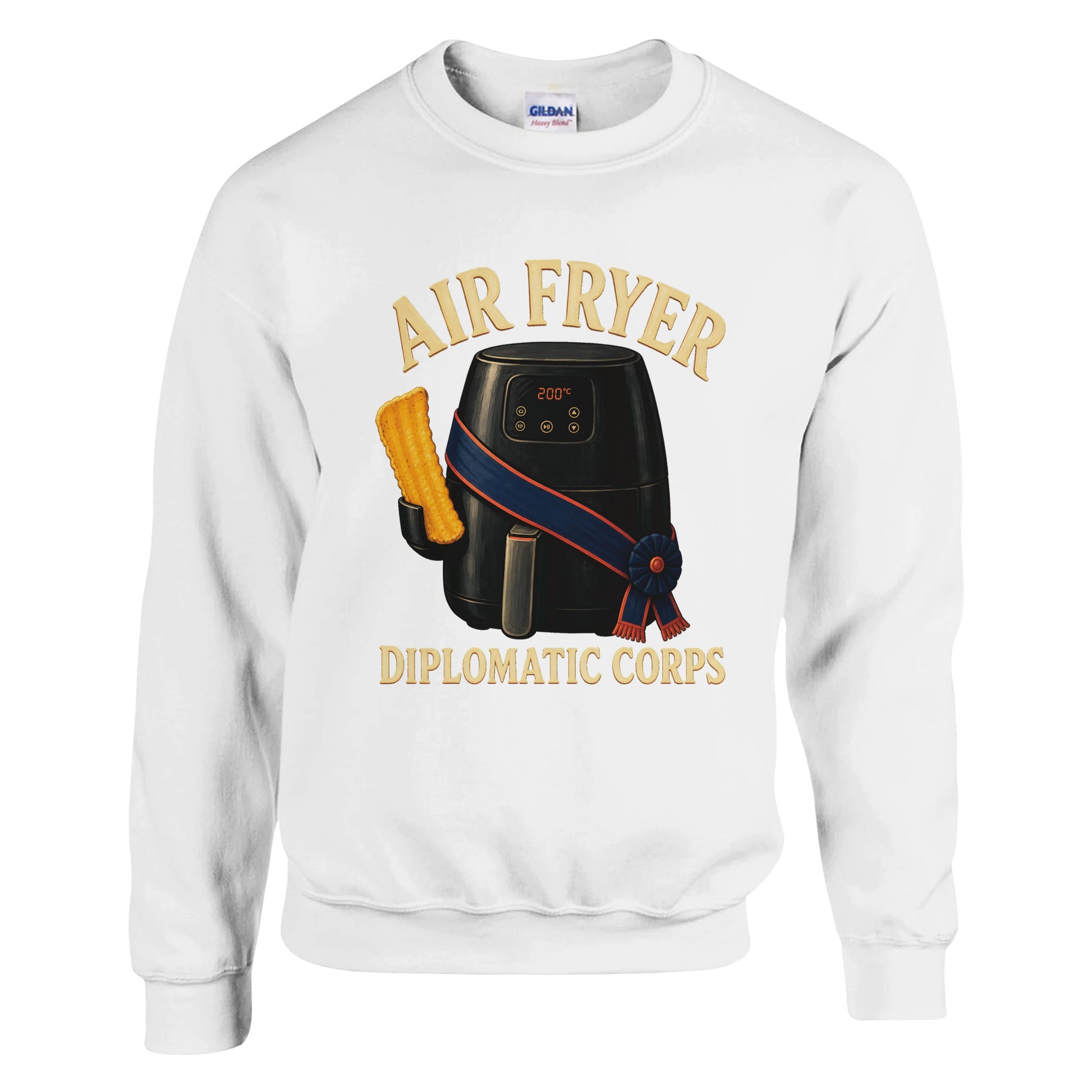 Air Fryer Diplomatic Corps Sweatshirt — product view 1