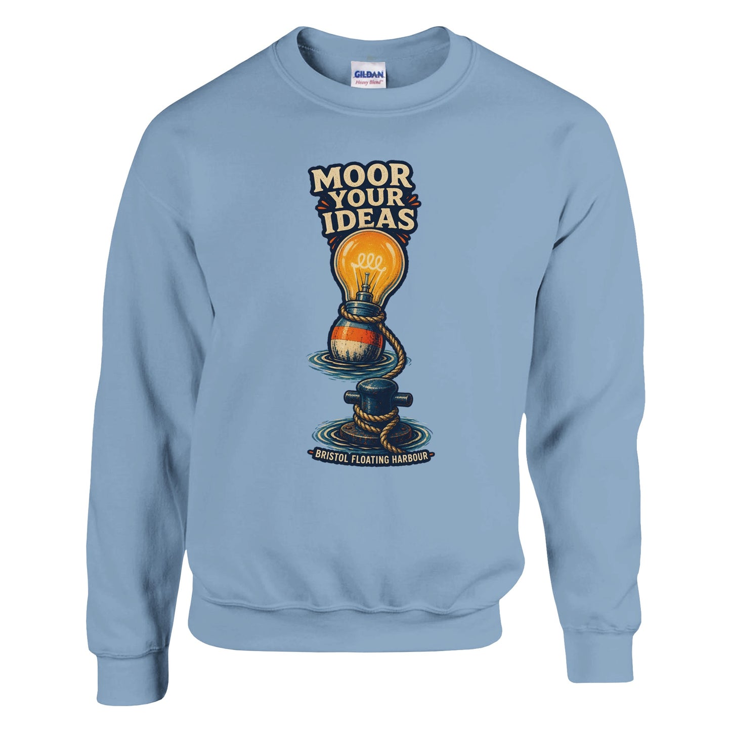 Moor Your Ideas – Bristol Floating Harbour Sweatshirt — product view 3