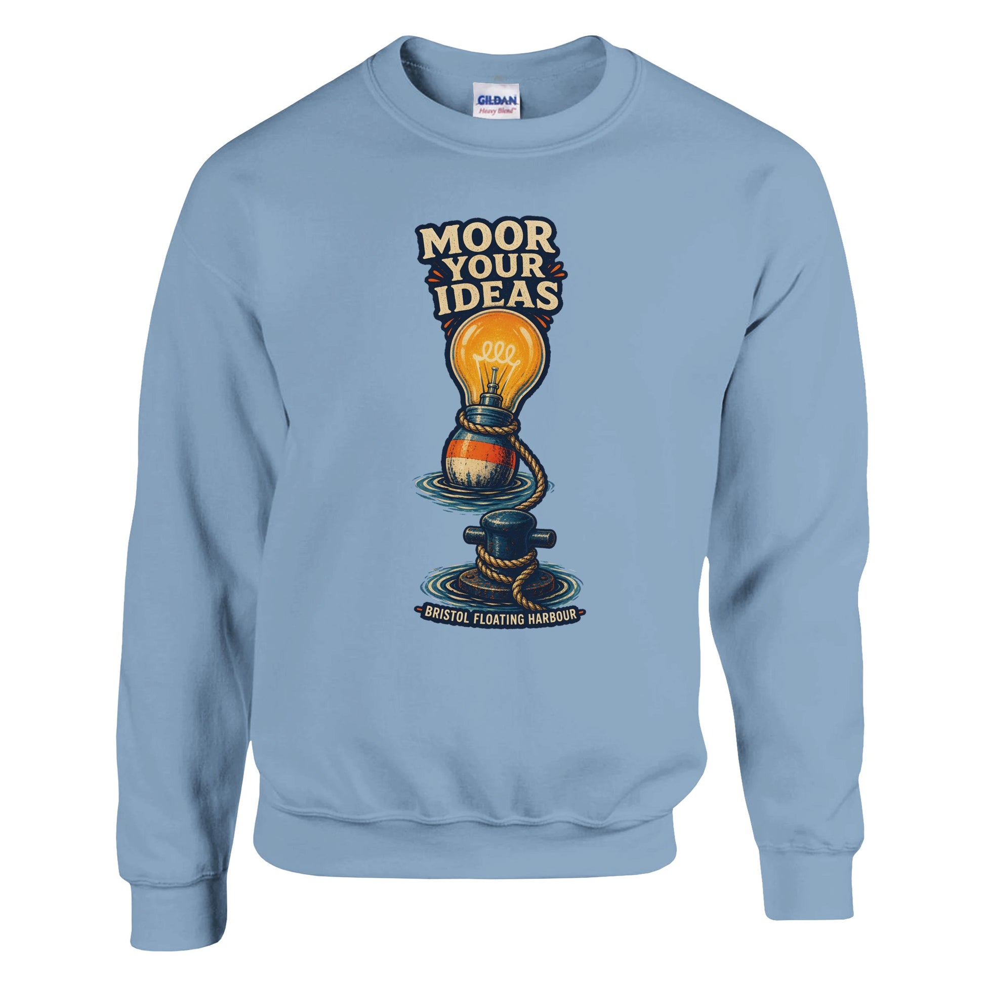 Moor Your Ideas – Bristol Floating Harbour Sweatshirt — product view 3