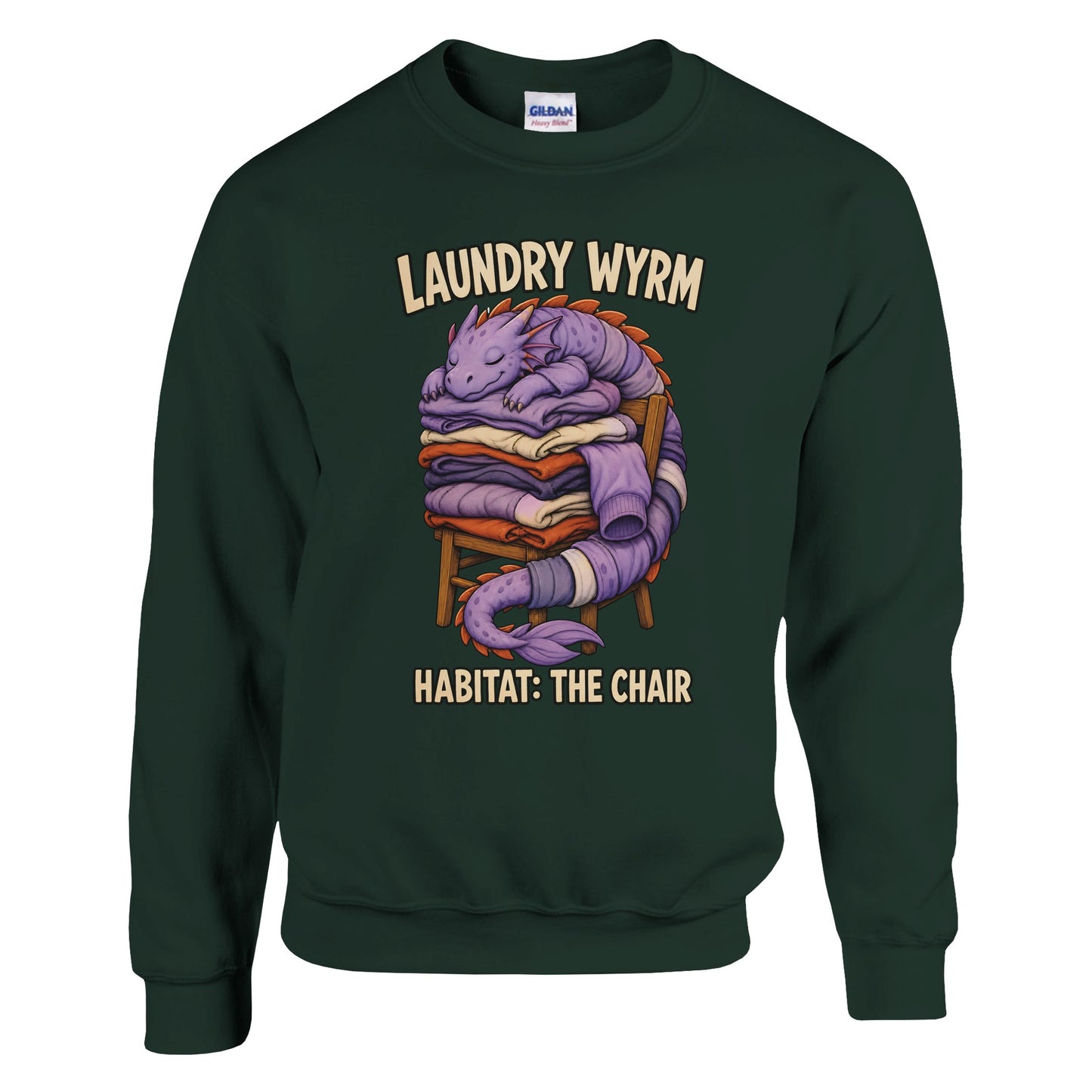 Laundry Wyrm – Habitat: The Chair Sweatshirt — product view 7