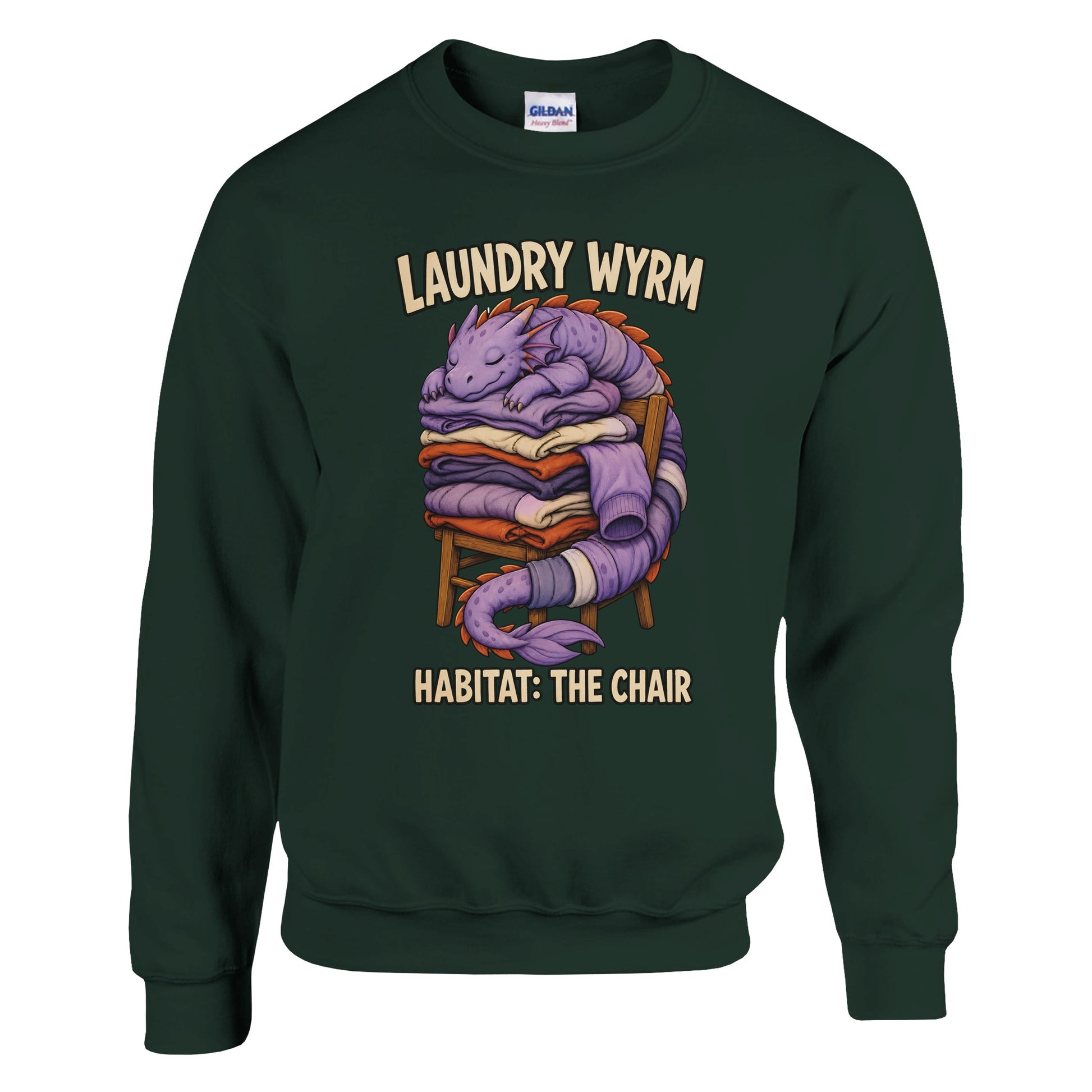 Laundry Wyrm – Habitat: The Chair Sweatshirt — product view 7