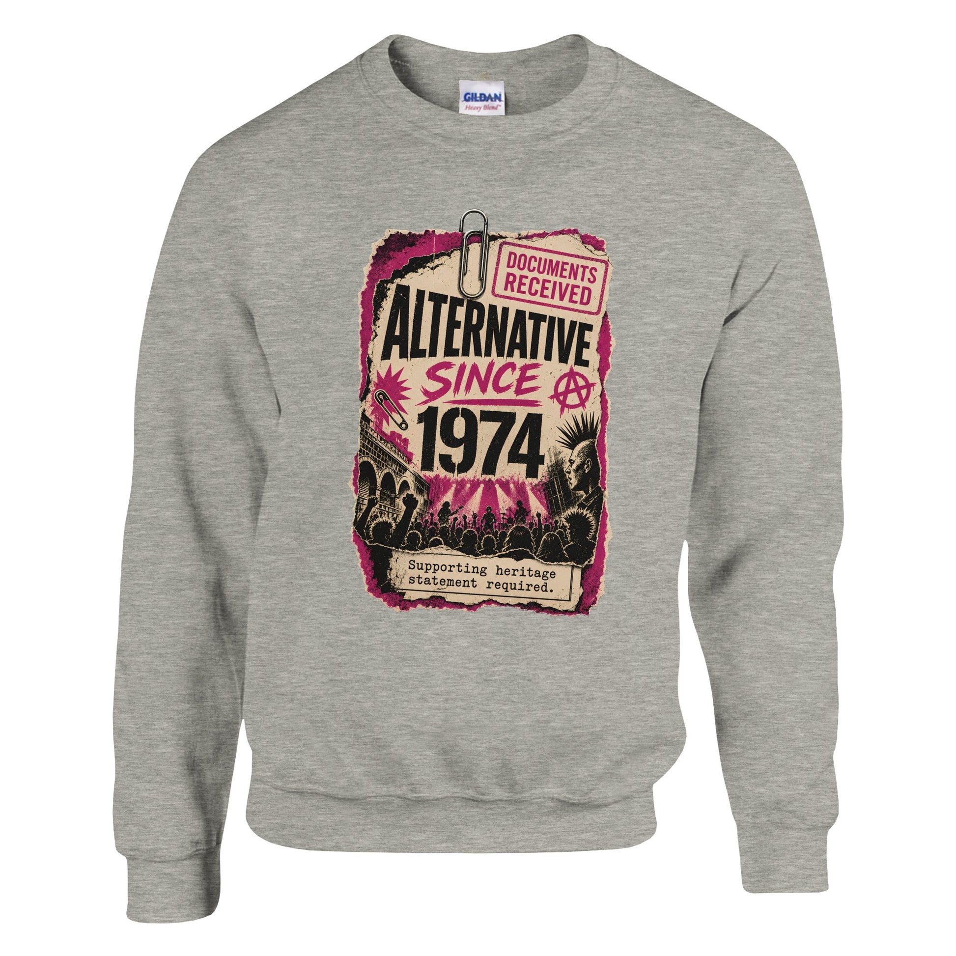 Camden Alternative Since 1974 — Illustrated Sweatshirt — product view 4