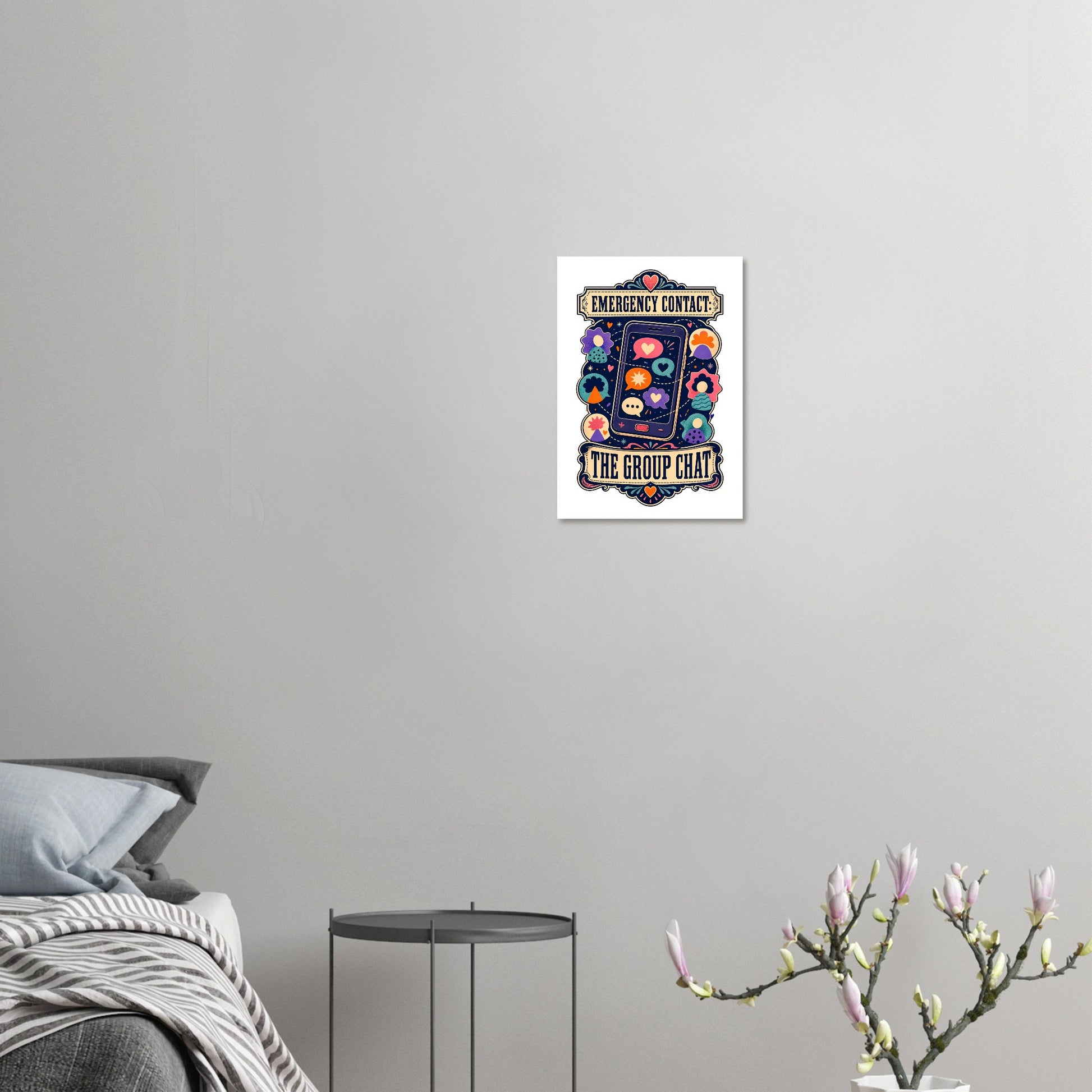 Emergency Contact — The Group Chat Poster — product view 7