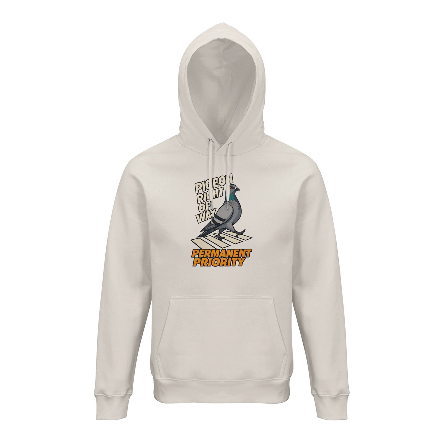 Pigeon Right of Way Hoodie — product view 1