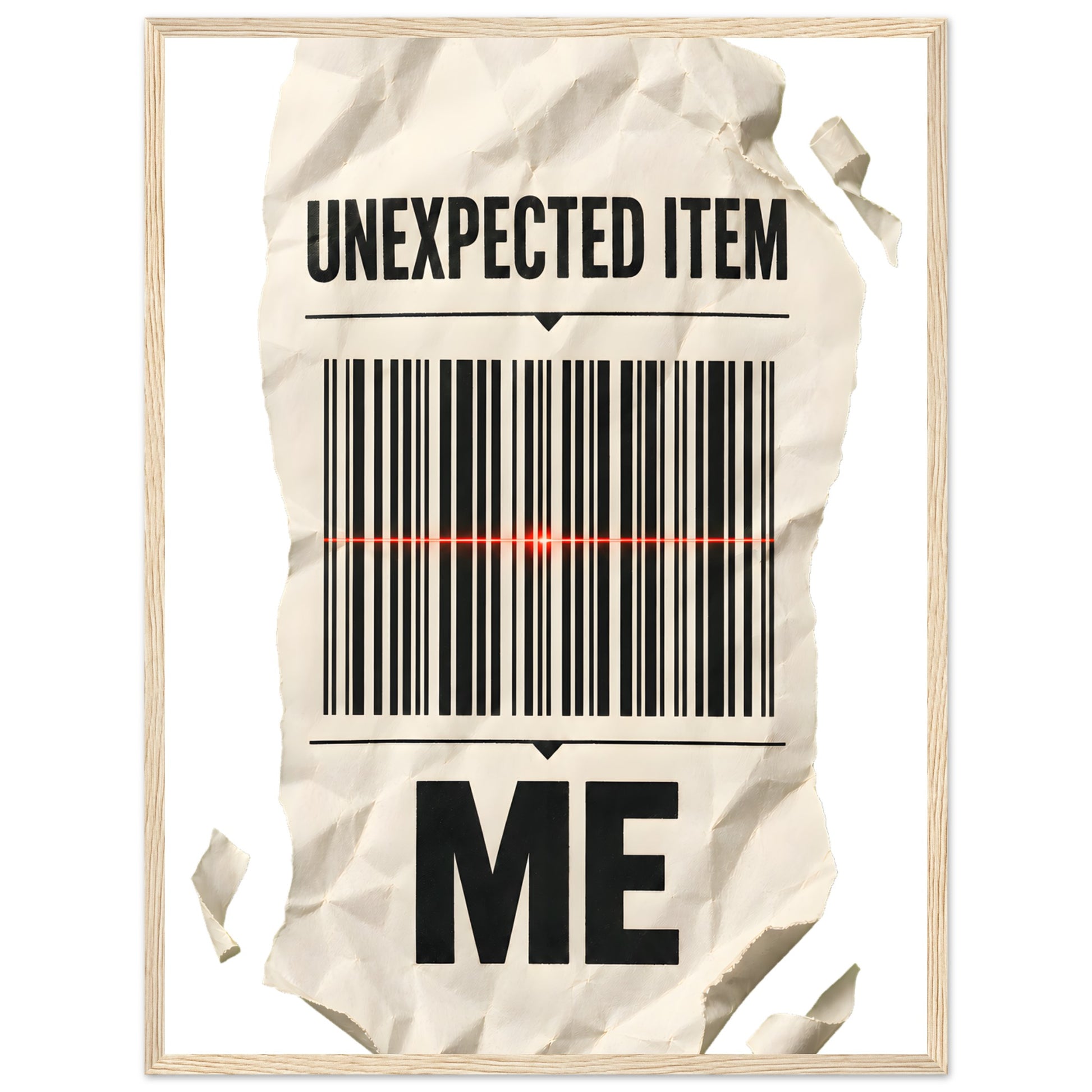 Unexpected Item: Me Framed Wall Art — product view 9