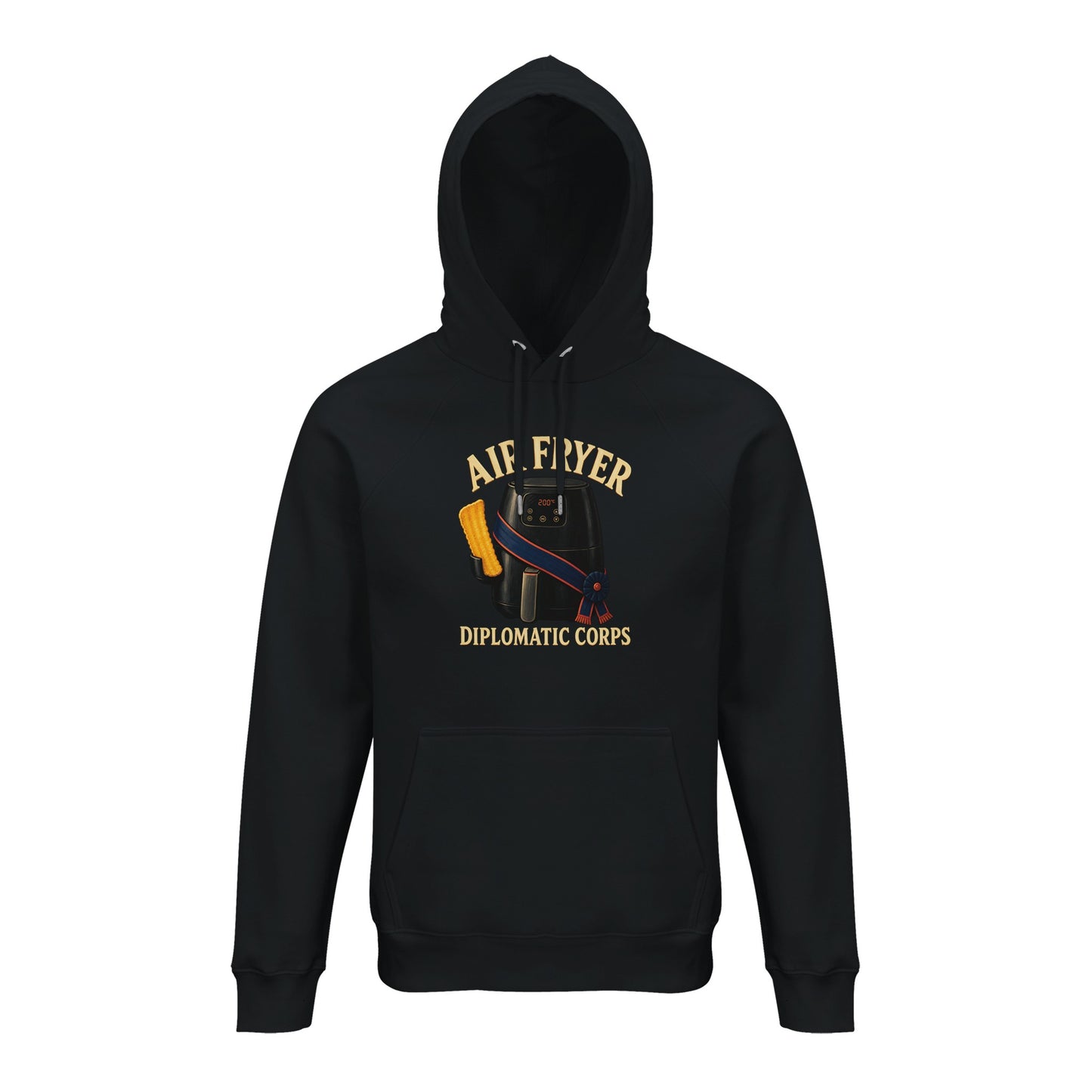 Air Fryer Diplomatic Corps Hoodie — product view 2