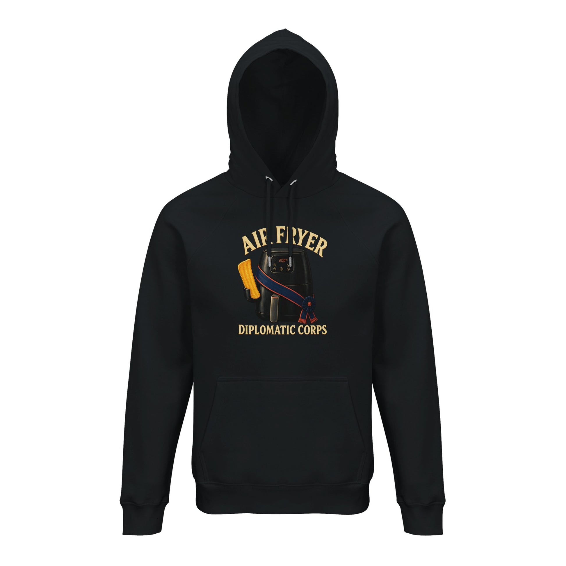 Air Fryer Diplomatic Corps Hoodie — product view 2