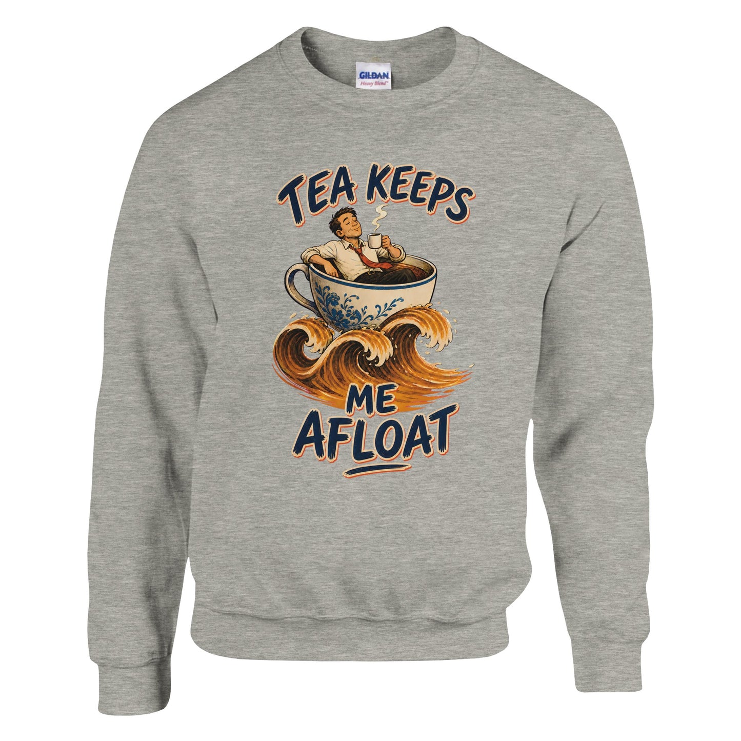 Tea Keeps Me Afloat Sweatshirt — product view 17
