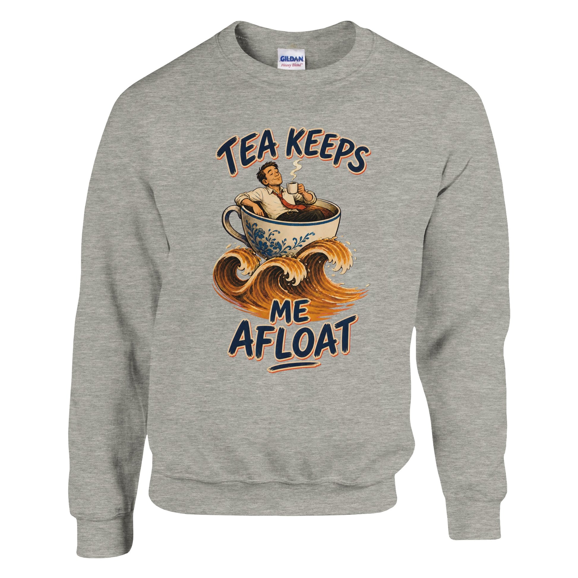 Tea Keeps Me Afloat Sweatshirt — product view 17
