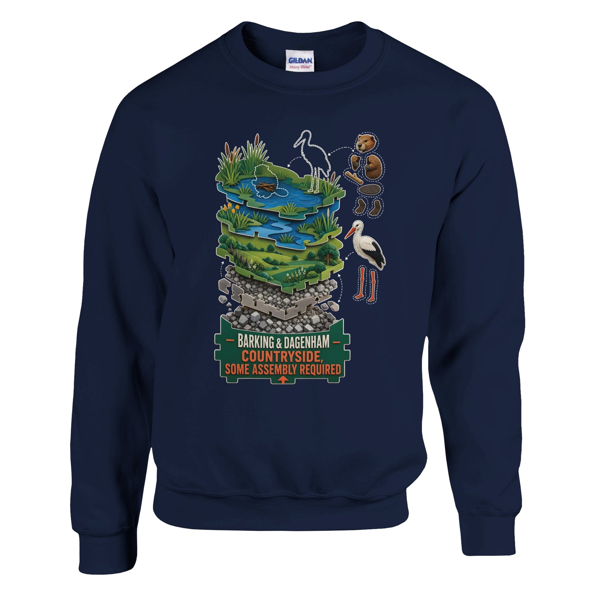 Barking & Dagenham Countryside Sweatshirt — product view 13