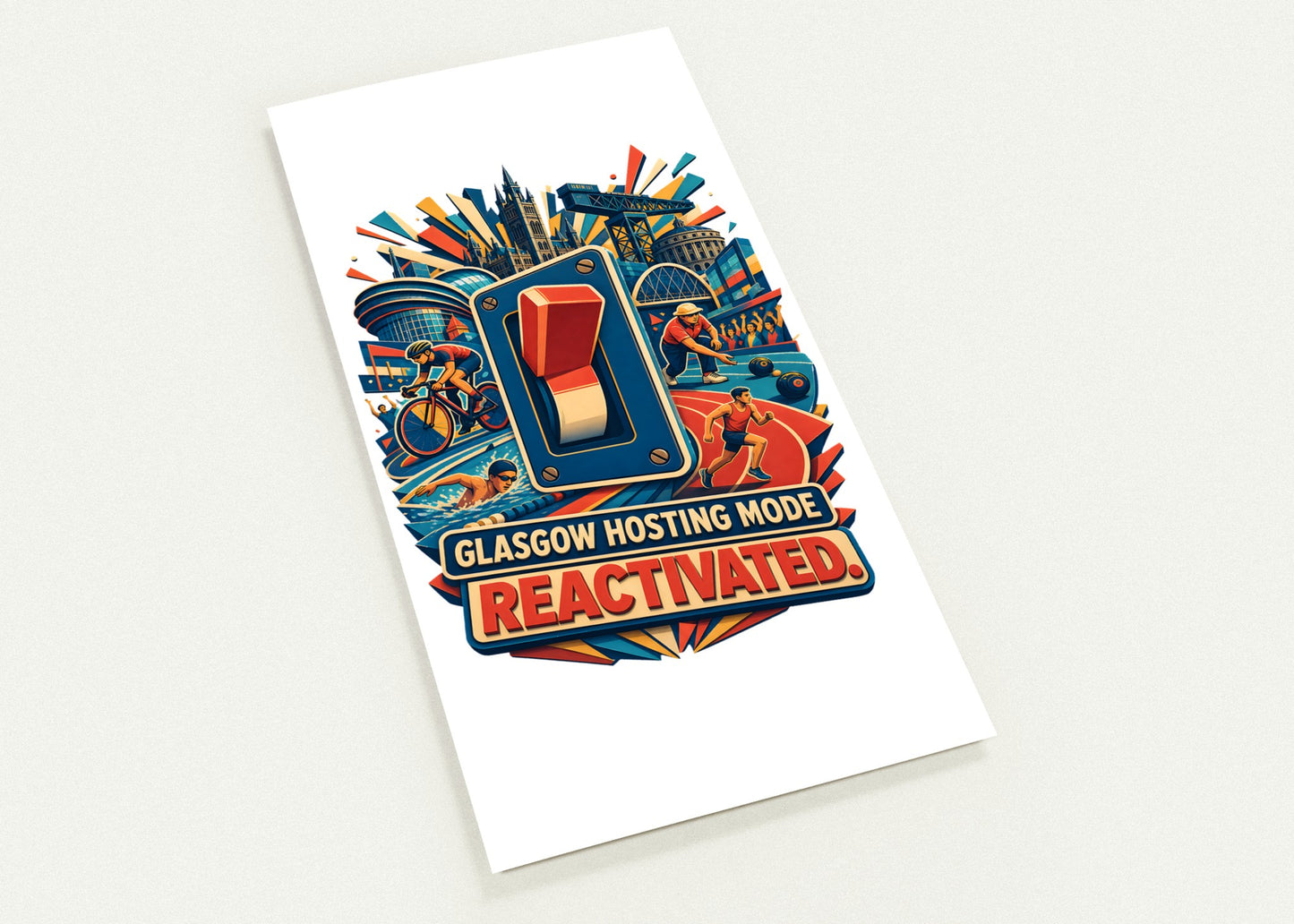 Glasgow Hosting Mode — Reactivated Postcard Pack — product view 1