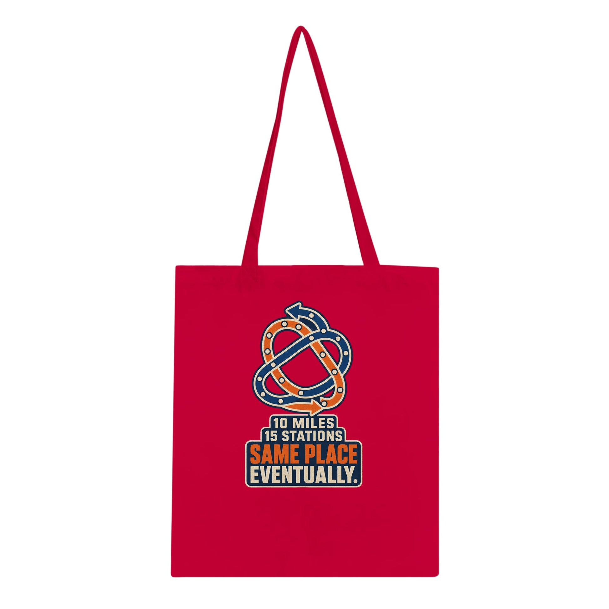 Glasgow Same Place Eventually Tote Bag — product view 5