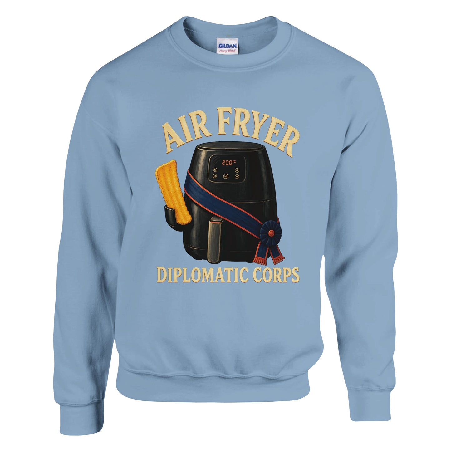 Air Fryer Diplomatic Corps Sweatshirt — product view 15