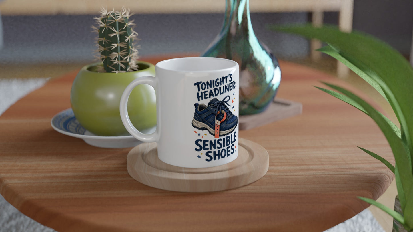 Tonight's Headliner: Sensible Shoes Concert Mug — product view 3